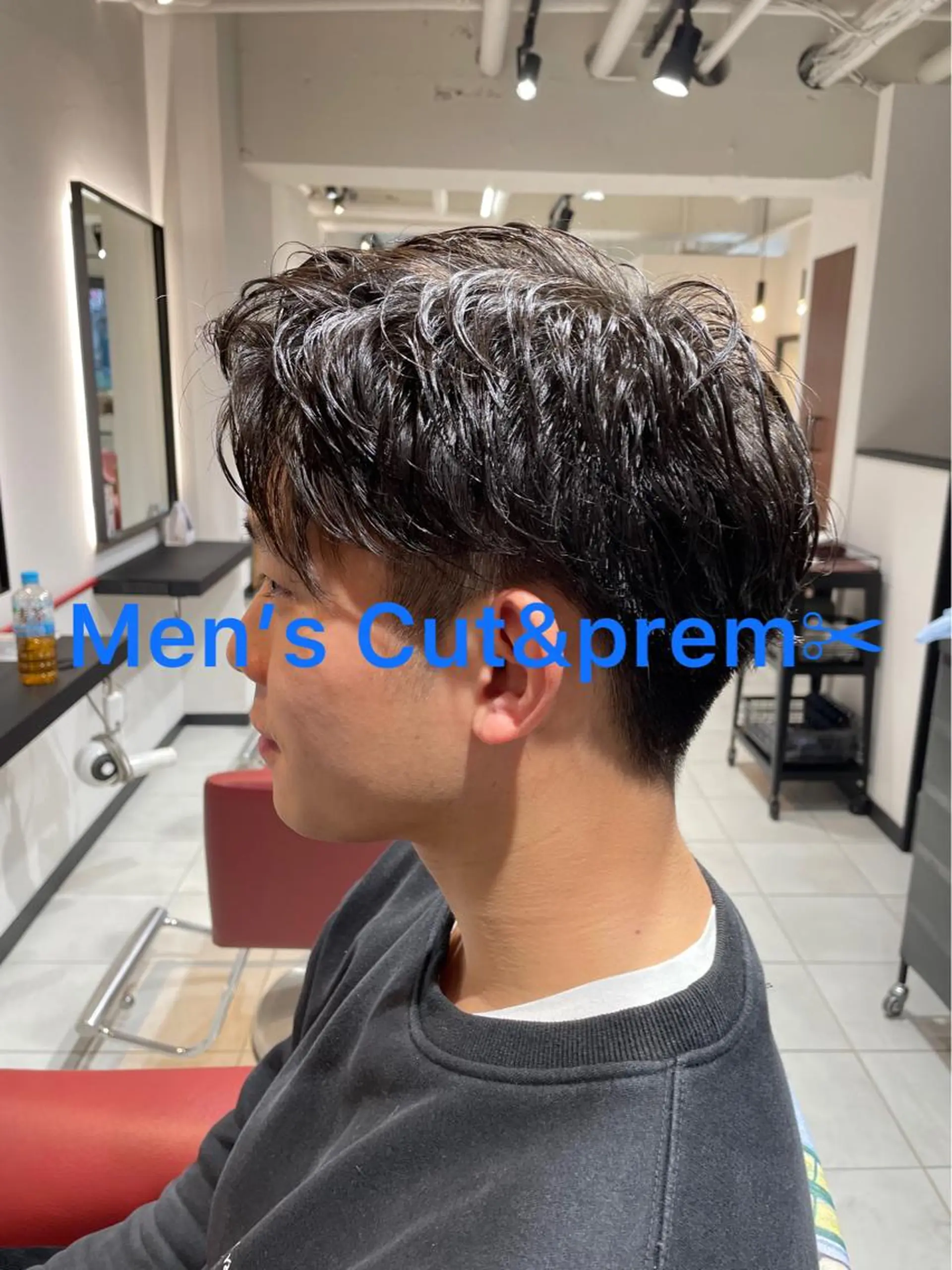 ショート パーマ メンズ カット パーマ メンズパーマ/カラー /須藤　大貴のヘアスタイル