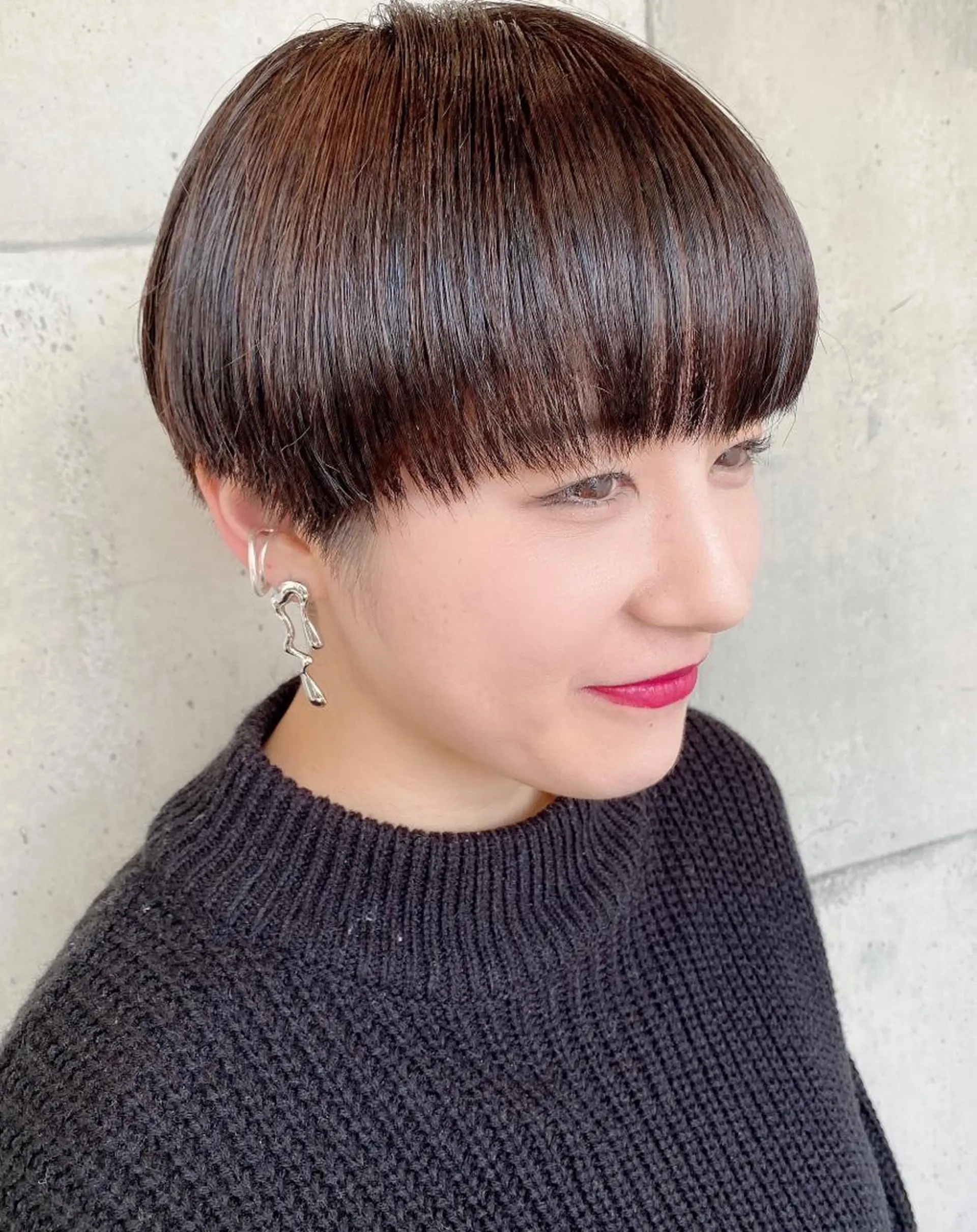 ショート ショートヘア カット 東 寛道のヘアスタイル