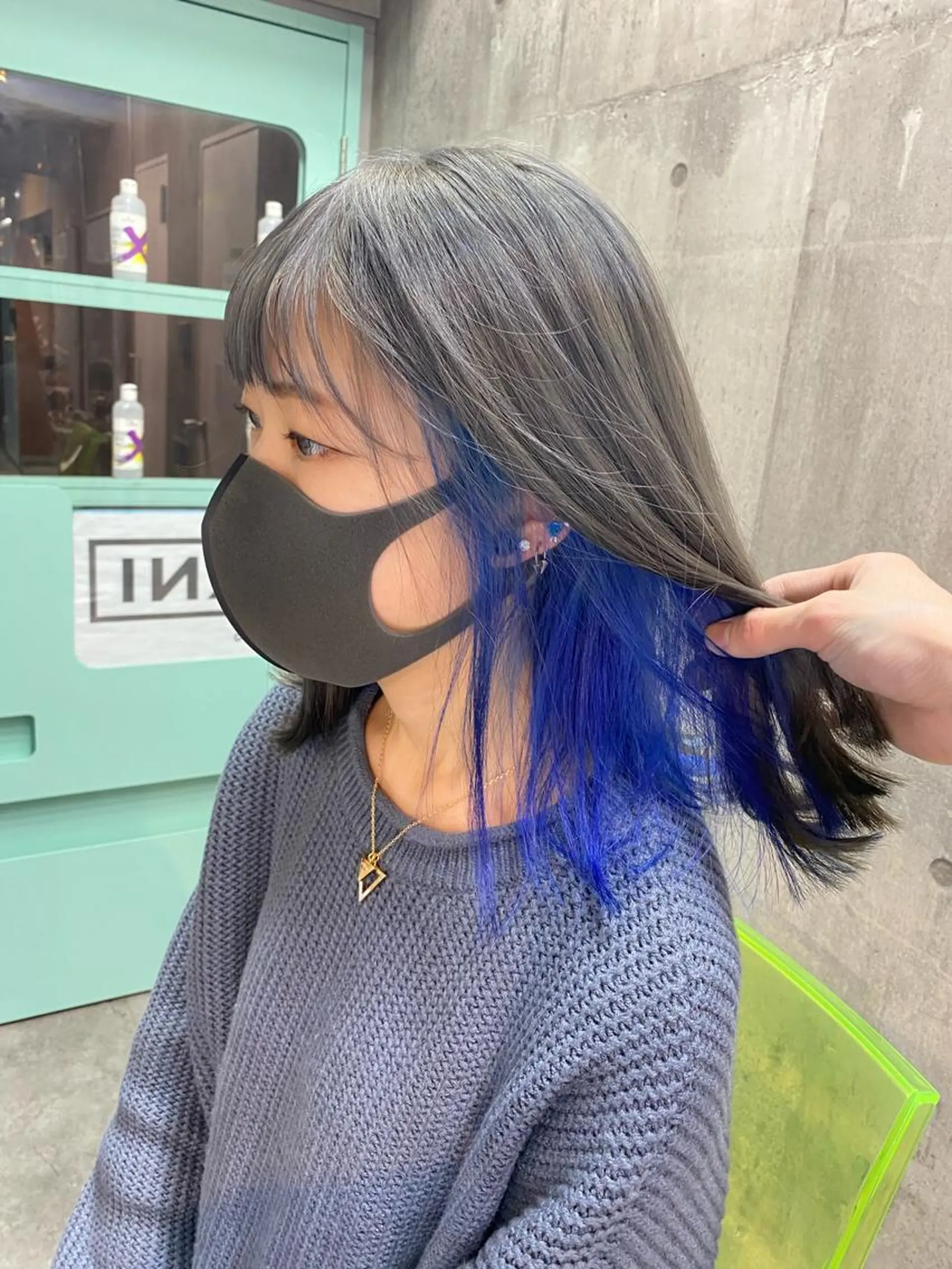 ミディアム カラー 艶髪サラサラカラー 🌈前原健吾のヘアスタイル