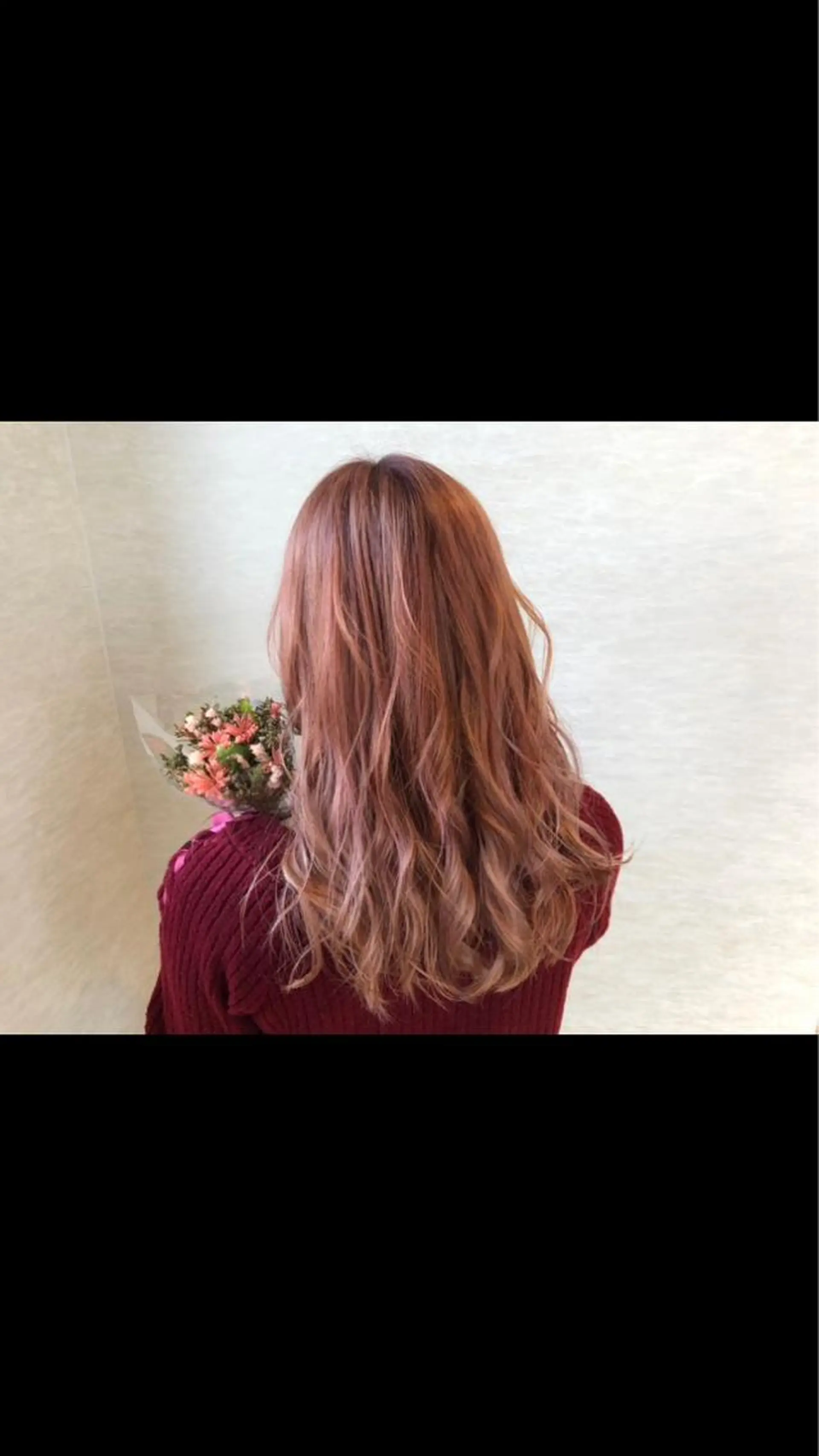 ロング カラー ベージュカラー ピンクカラー ピンクベージュ レイヤーカット/髪質 改善/矯正🤍吉田のヘアスタイル