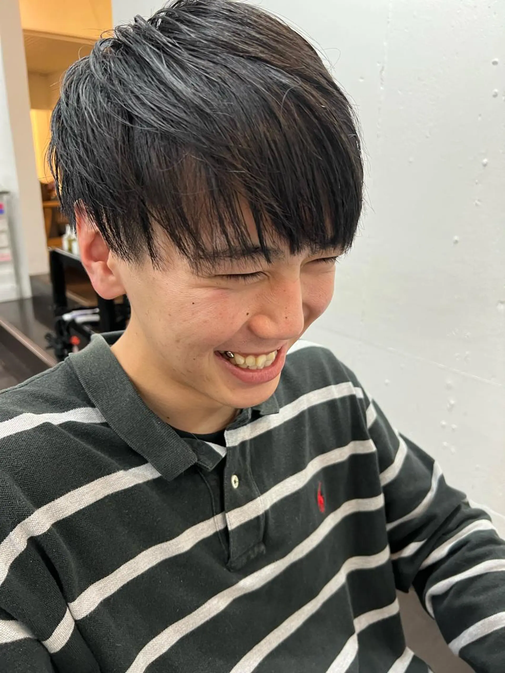 メンズ 名駅/艶韓国風ヘア miyabiのヘアスタイル