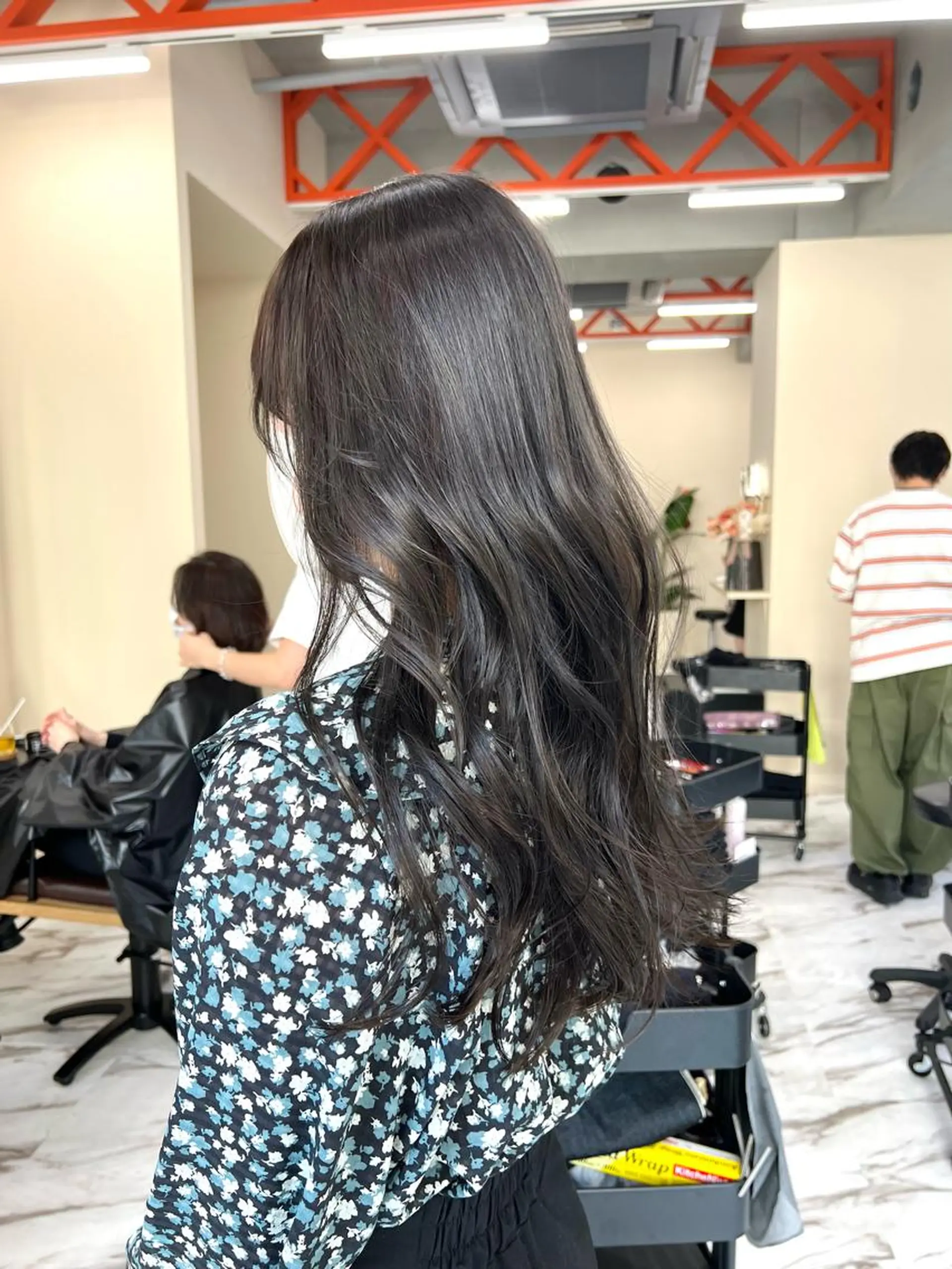 ロング カラー ヘアアレンジ 髪質改善/縮毛矯正 鈴木裕介のヘアスタイル