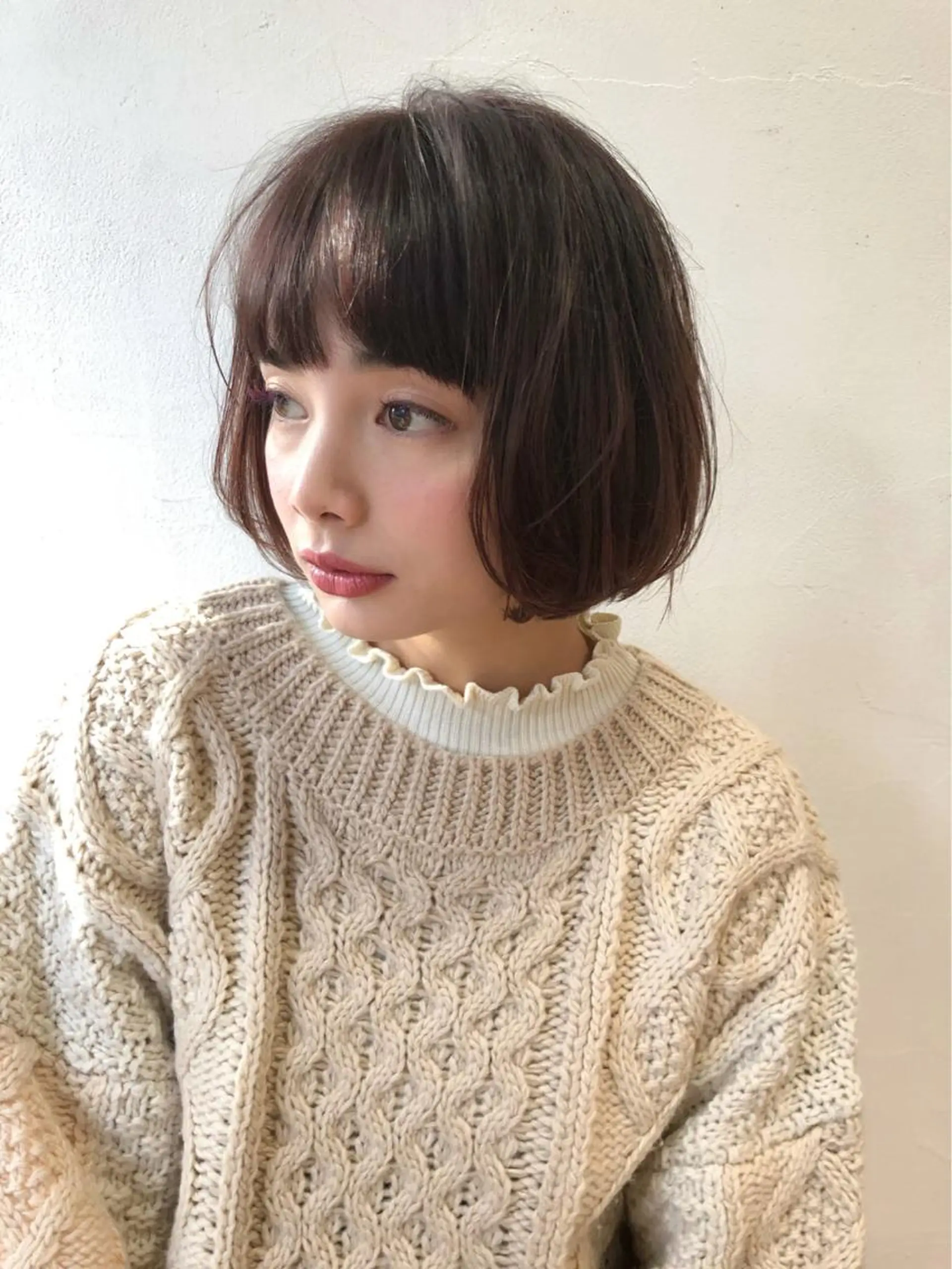 ショート カラー ボブ メンズカット特化柏駅 徒歩3分LOUのヘアスタイル