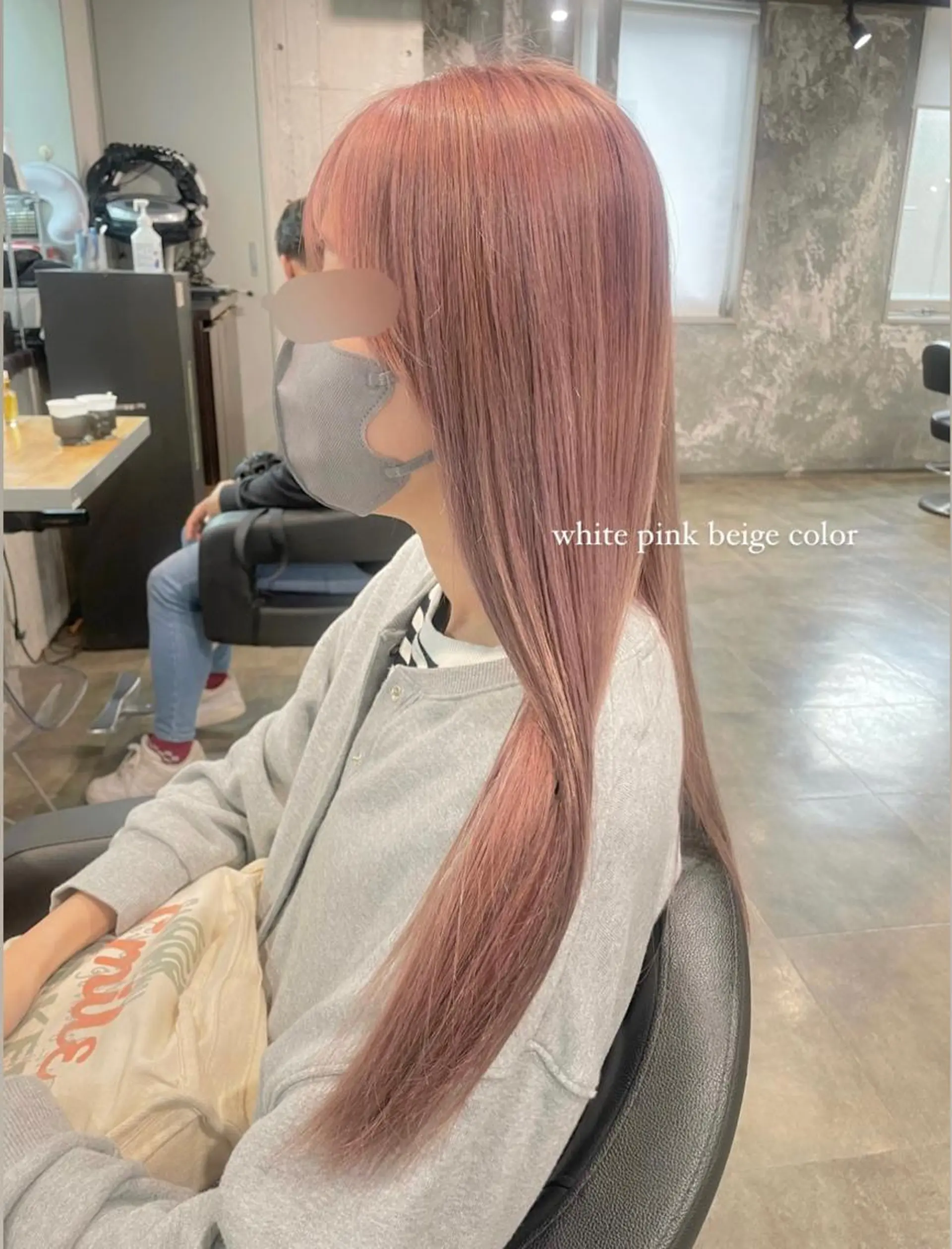 ロング カラー パーマ ヘアアレンジ メンズ キッズ ネイル マツエク・マツパ アイブロウ 透明感カラー・レイヤ ー🎀amika🎀のヘアスタイル