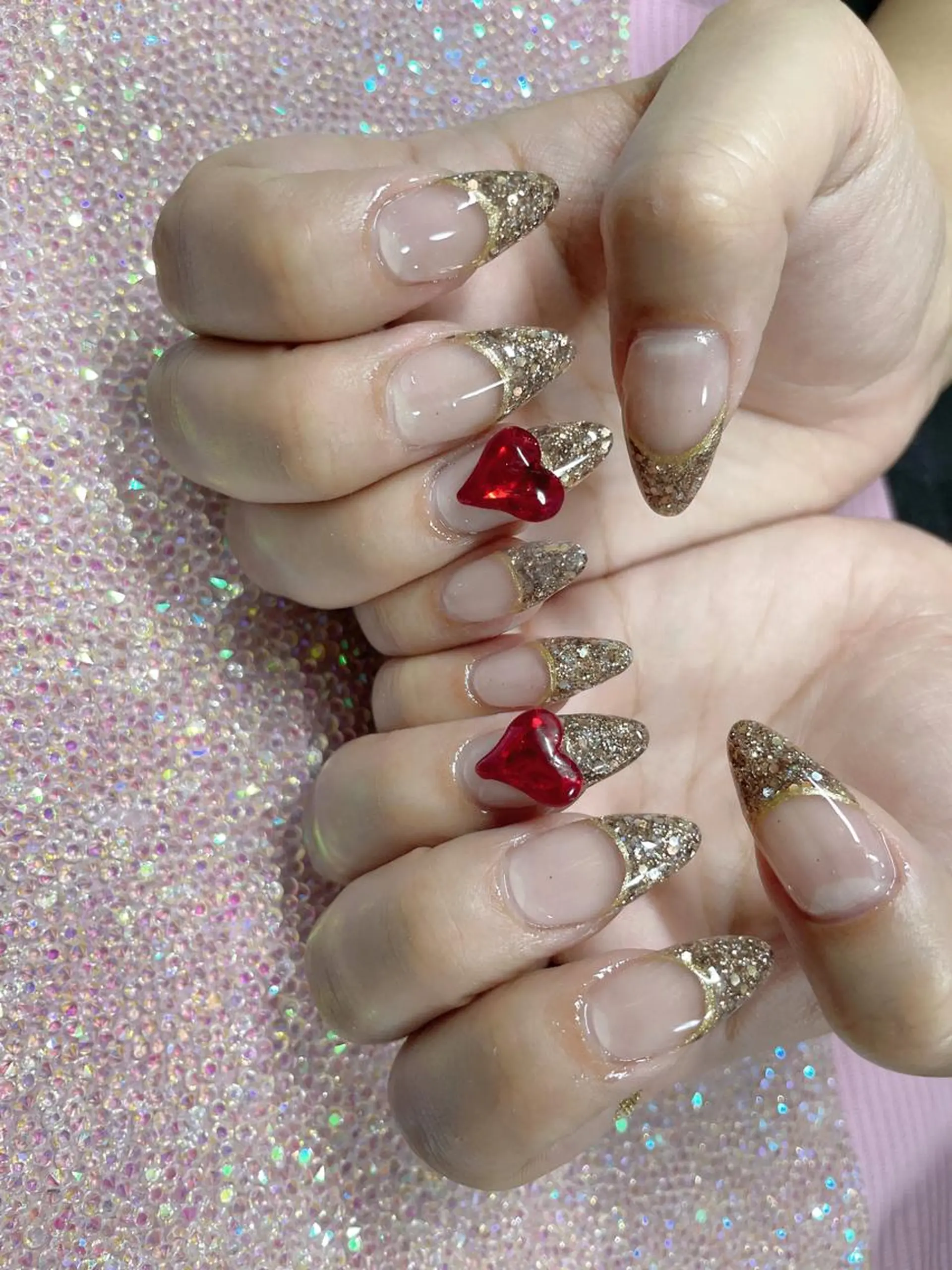 ミディアム ネイル 《LB》ラブリエ Nail&eyeのマツエク・マツパデザイン