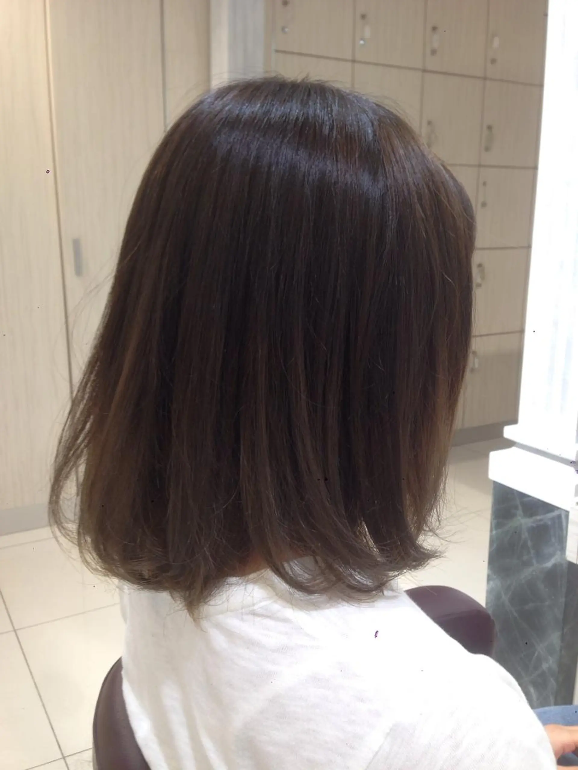 ミディアム カラー グラデーションカラー グレージュ ✨艶髪✨透明感✨ 山内大樹のヘアスタイル