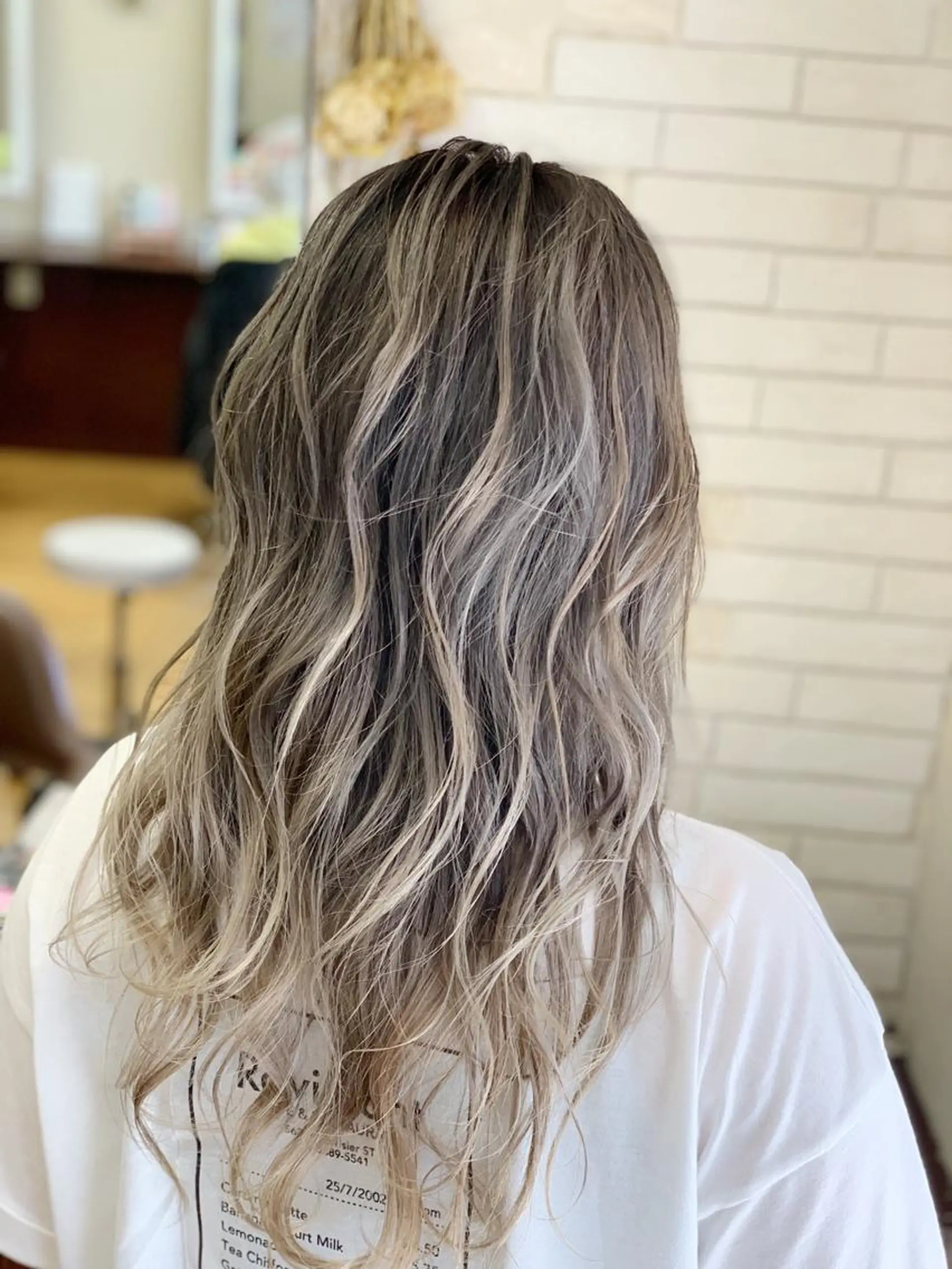 カラー グラデーションカラー グレージュ カット ヘアカラー トリートメント ショート/似合わせ レイヤー/福岡聖容のヘアスタイル