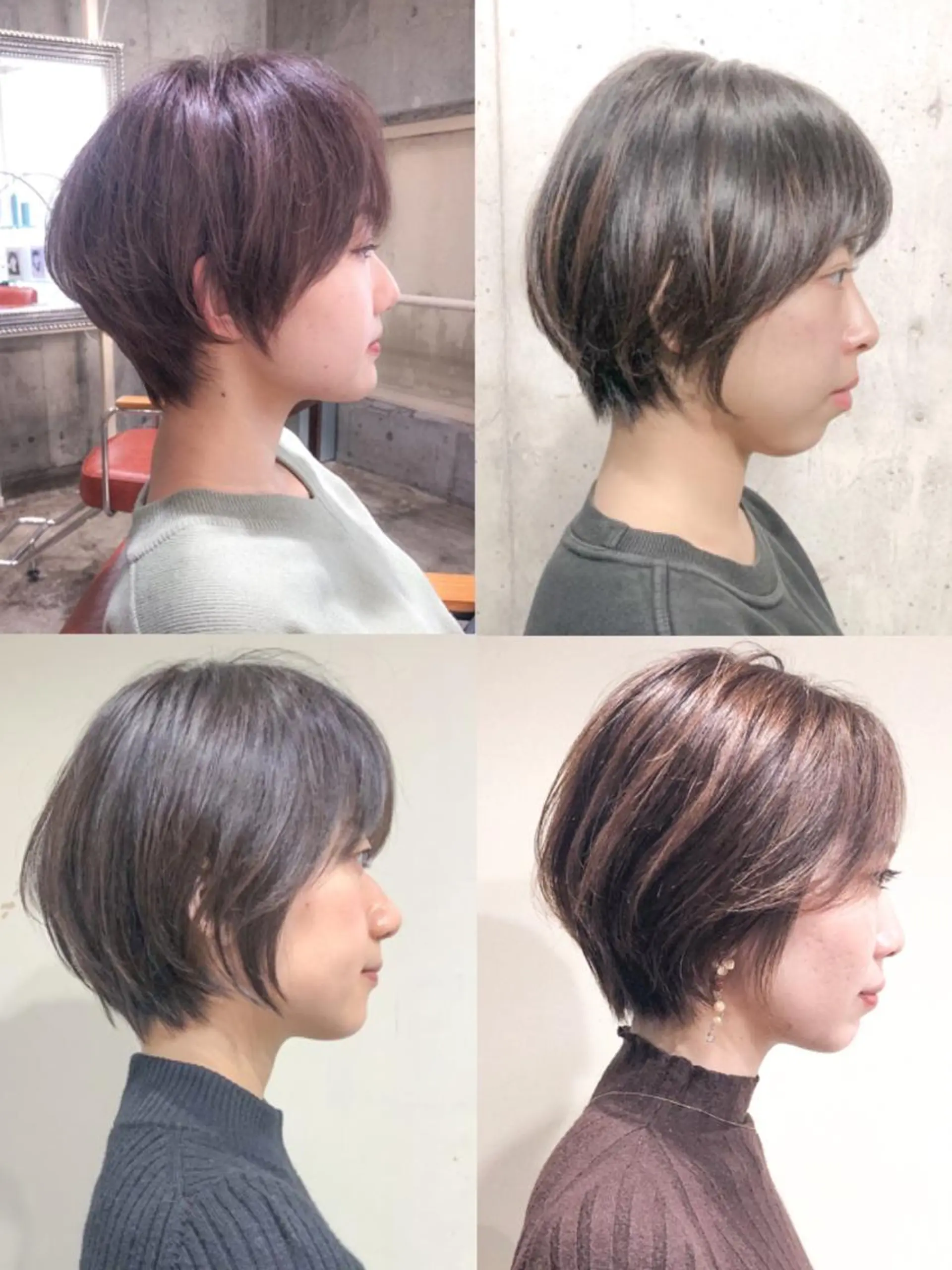 ショート 丸みショート ショートヘア 北條 優輝のヘアスタイル