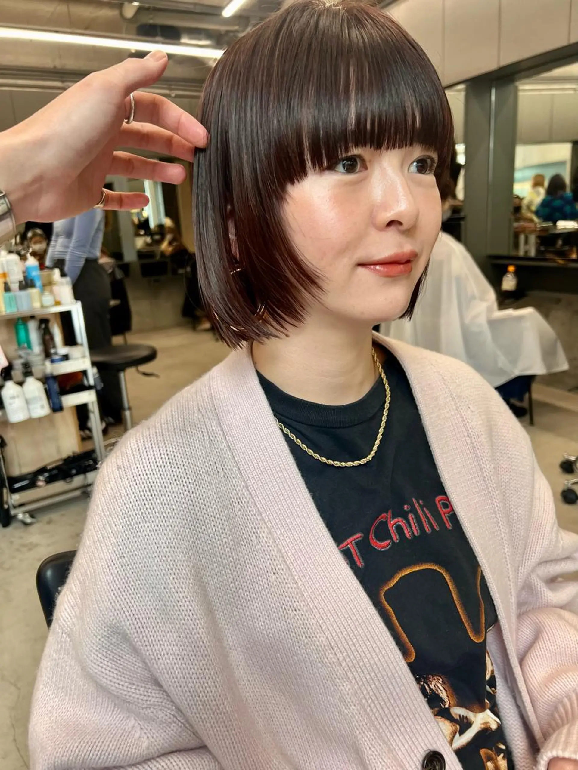ショート カラー ボブ カット ヘアカラー sakoda shunkiのヘアスタイル