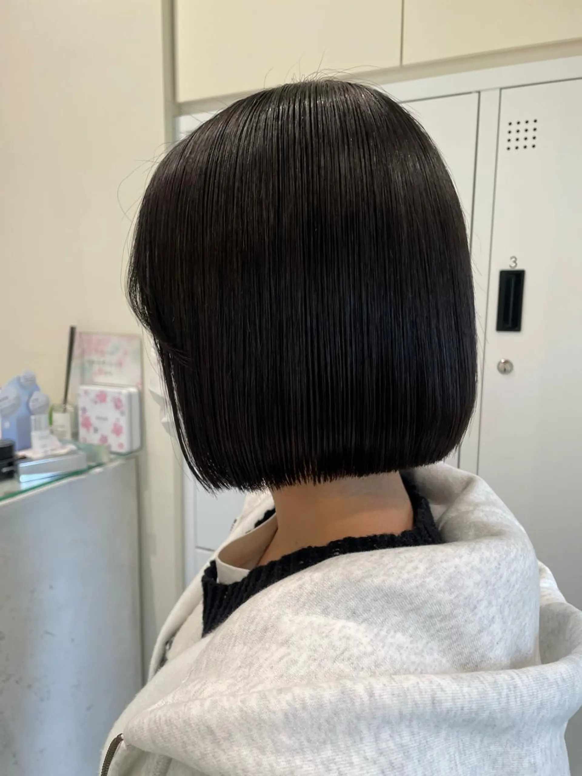 ショート ボブ カット ボブ/インナーカラー /眉毛/Miyuのヘアスタイル