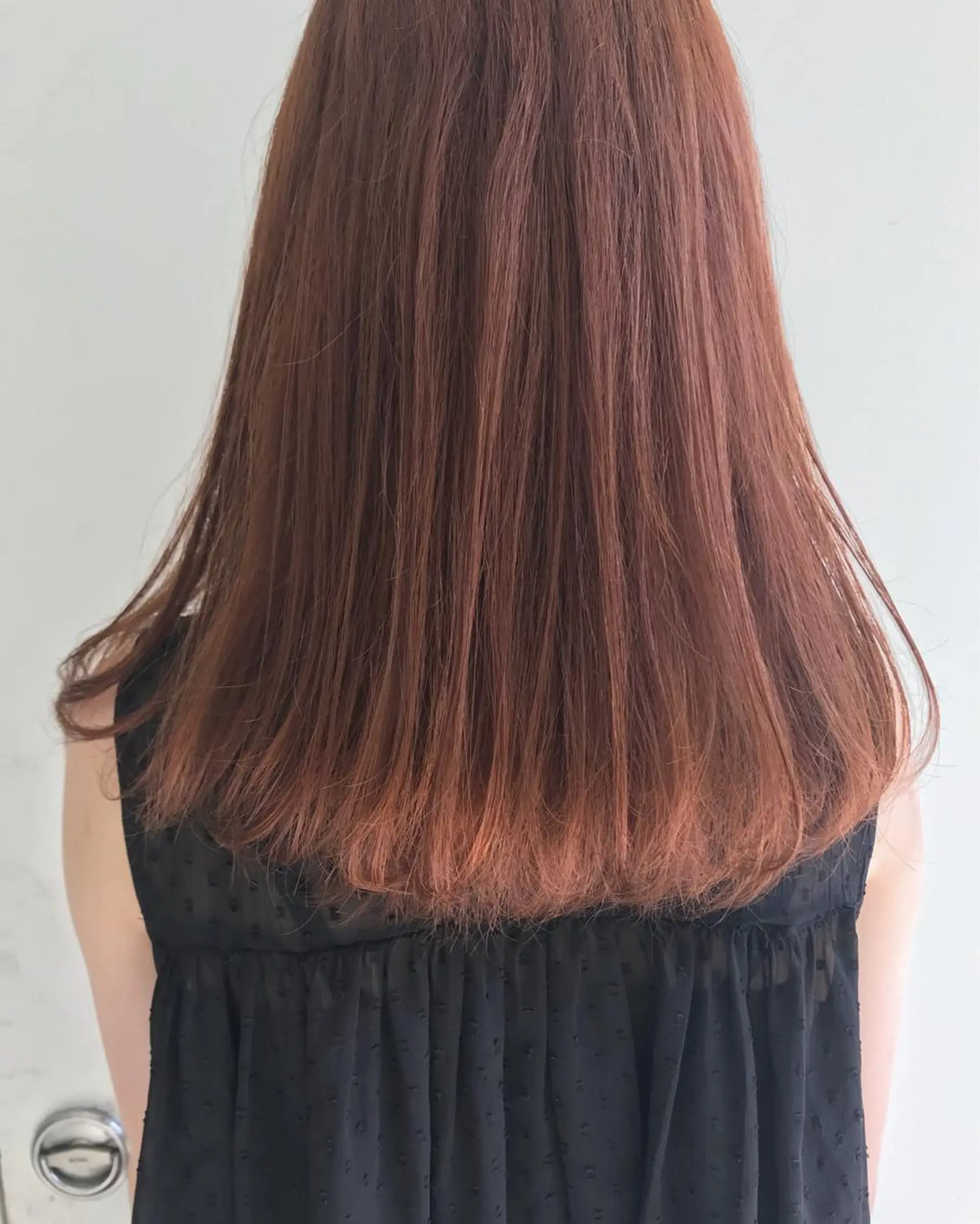 カラー オレンジ 貫洞 大介のヘアスタイル