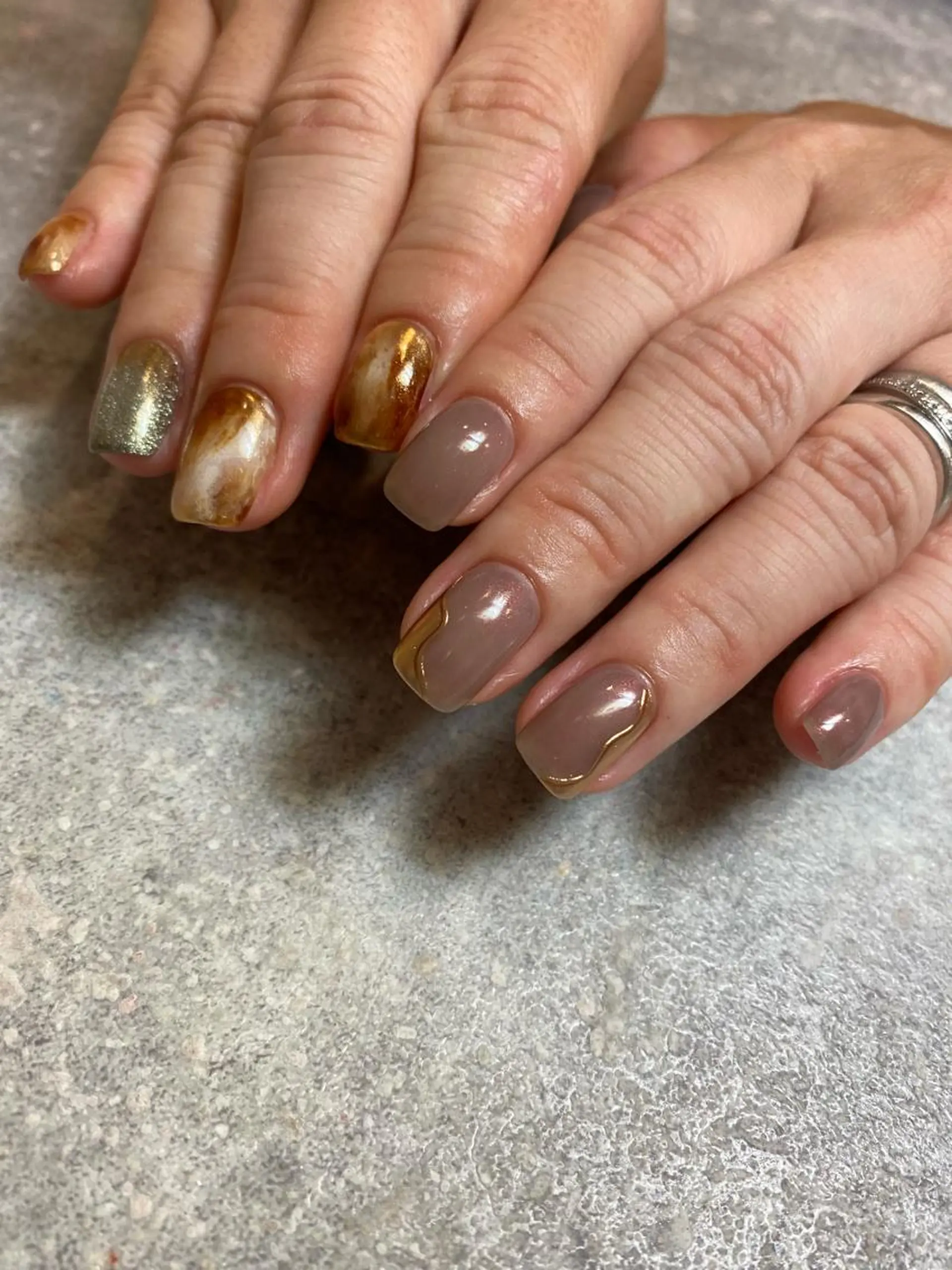 ネイル ハンドネイル 【LINON】 airiのネイルデザイン