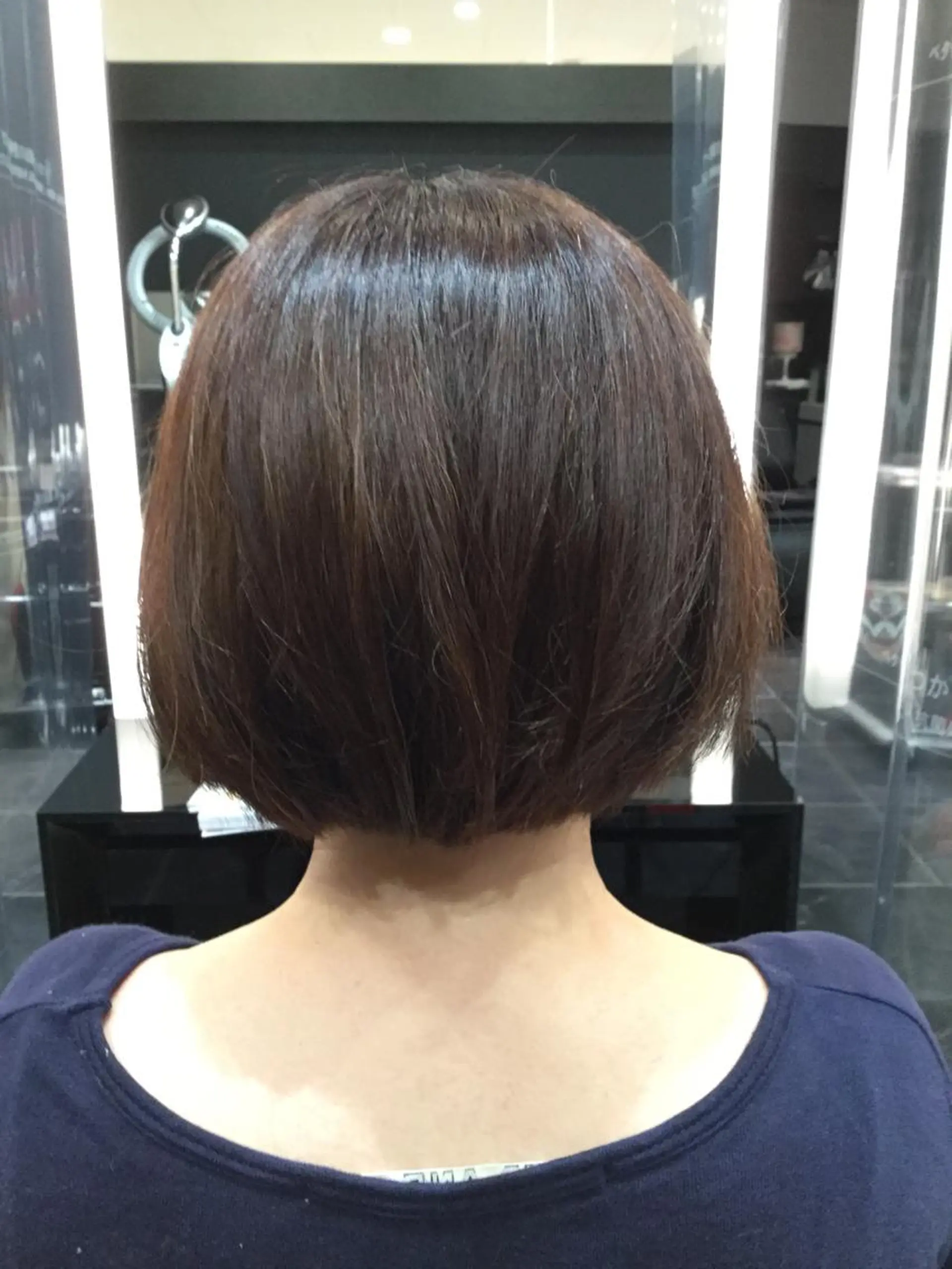 ミディアム カラー Annon プライベートサロンのヘアスタイル