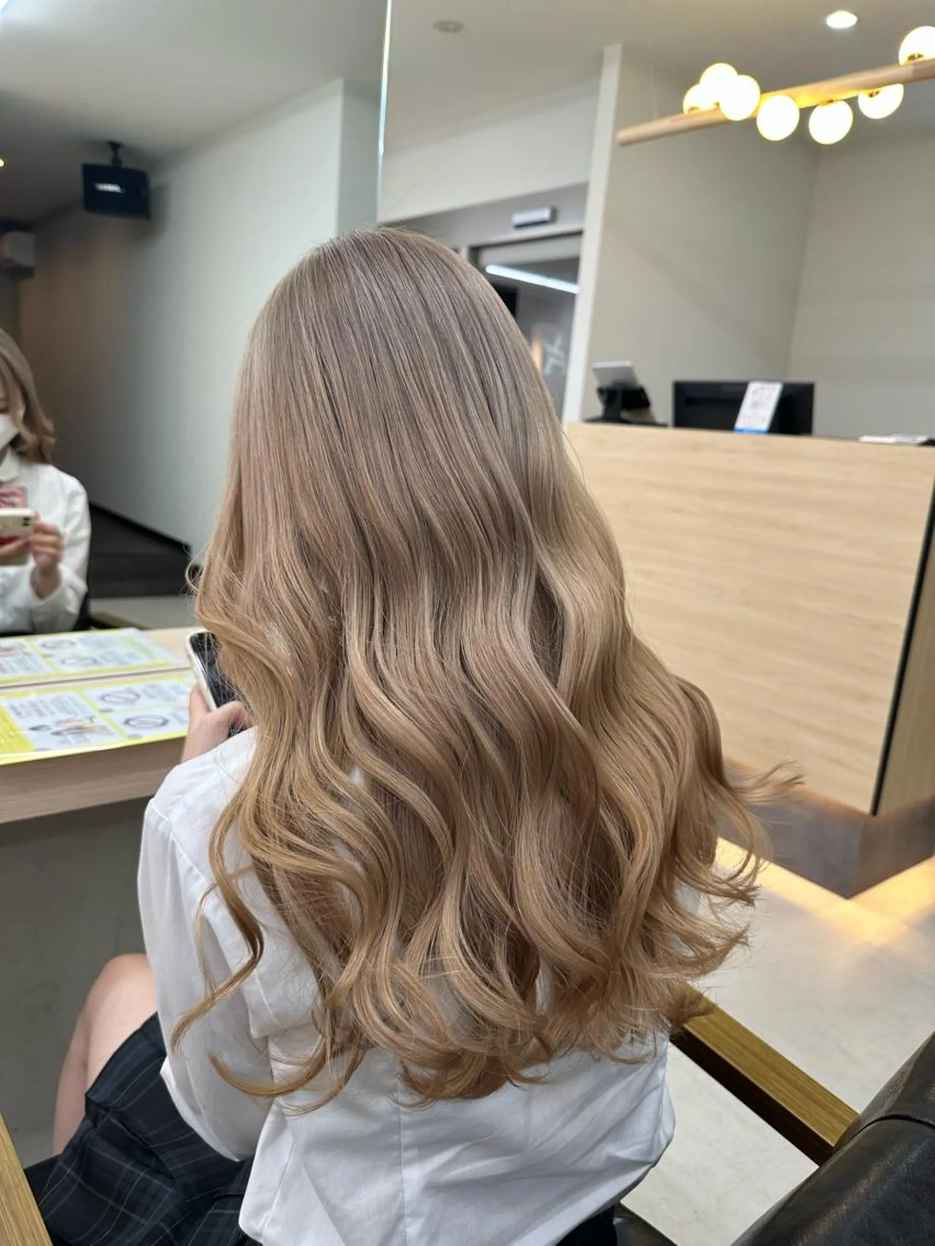 ロング カラー ヘアカラー トリートメント 𝐑𝐲𝐮𝐤𝐢 【店長】ALEAPのヘアスタイル