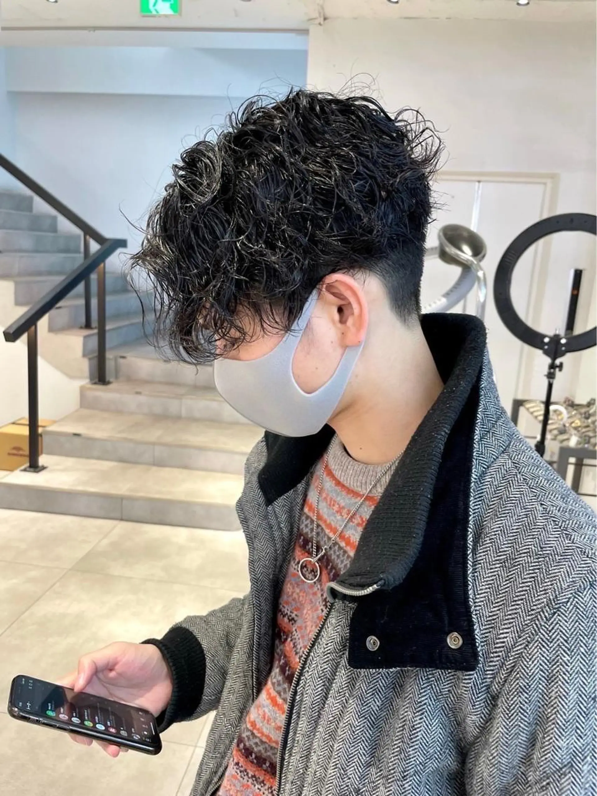 パーマ メンズ トレンドパーマ‼️ NAOKI💥のヘアスタイル