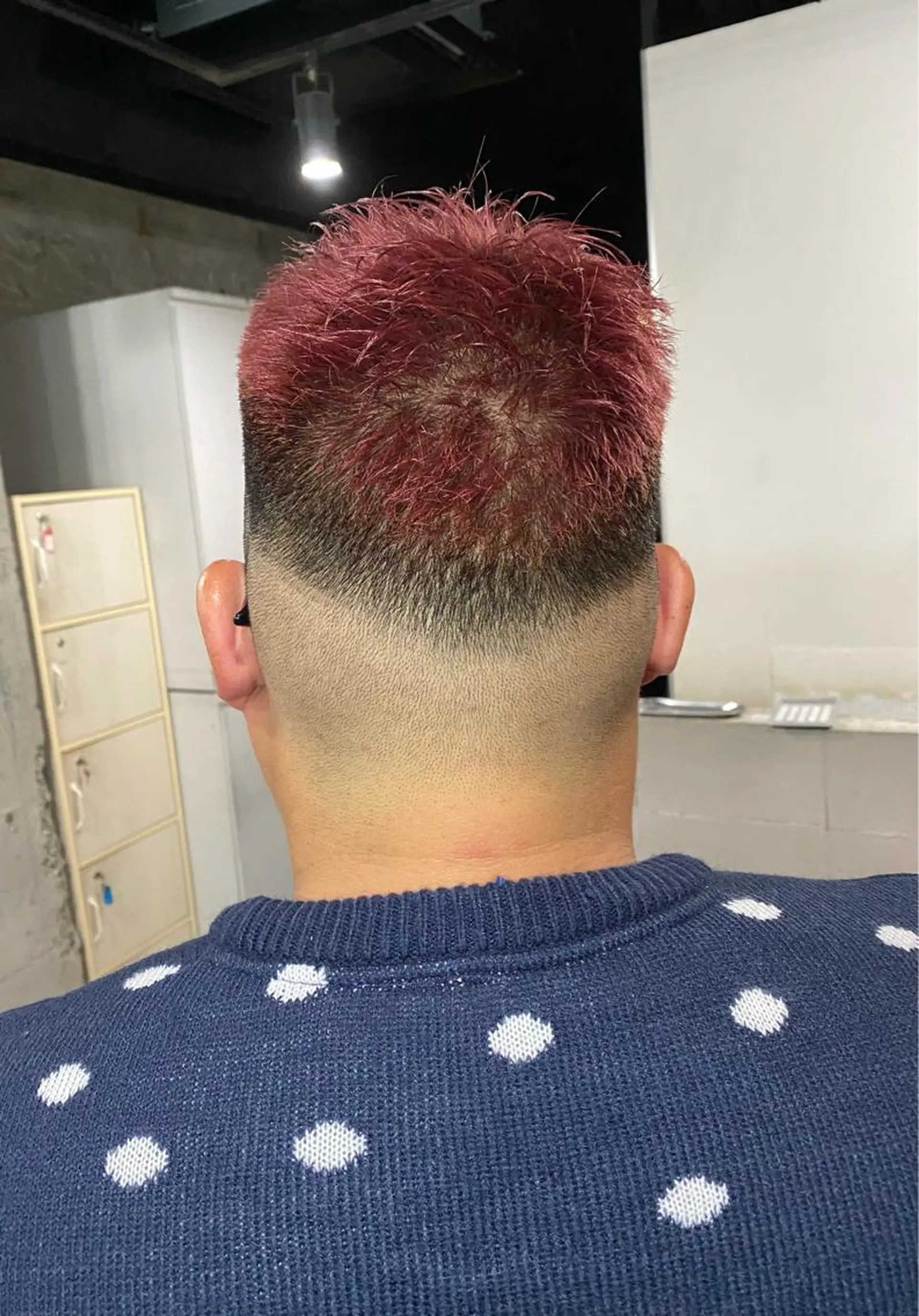 ショート カラー ヘアアレンジ メンズ フェードカット モヒカン ショートヘア カット ヘアカラー ［似合わせヘア］ ✂︎OGURO✂︎のヘアスタイル