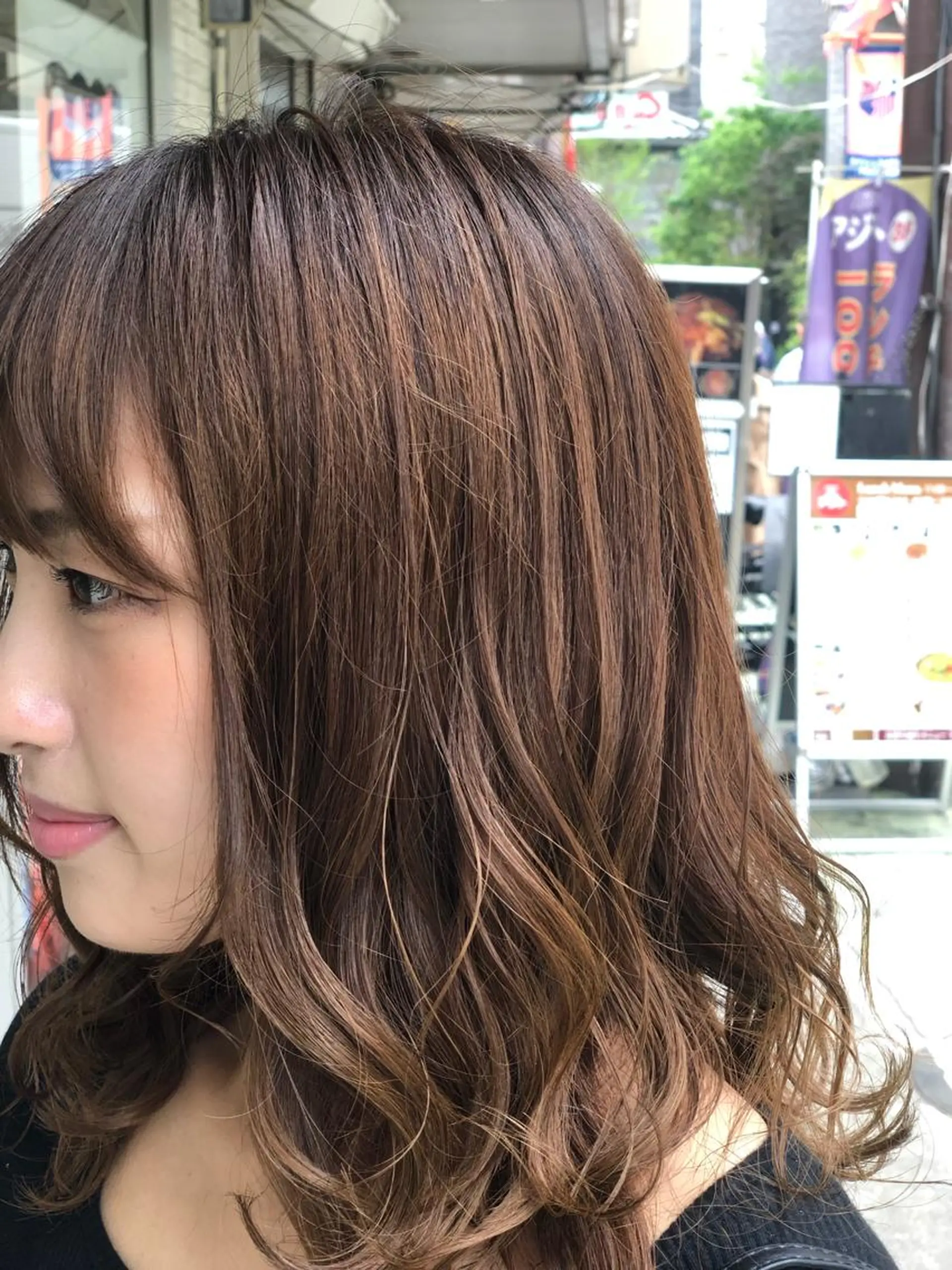 セミロング トリートメント 西山 恵太郎のヘアスタイル