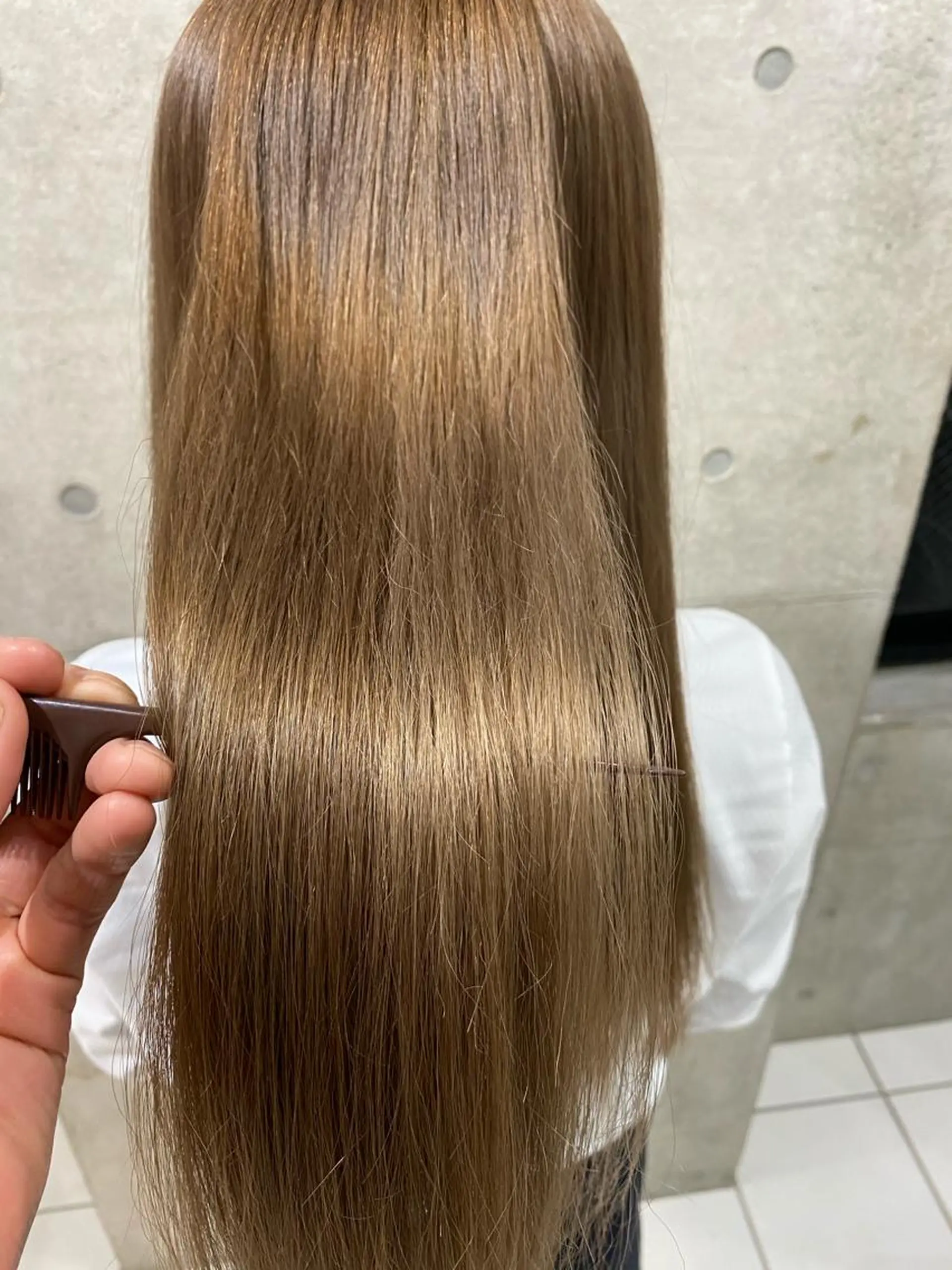 セミロング 林 耕太郎のヘアスタイル