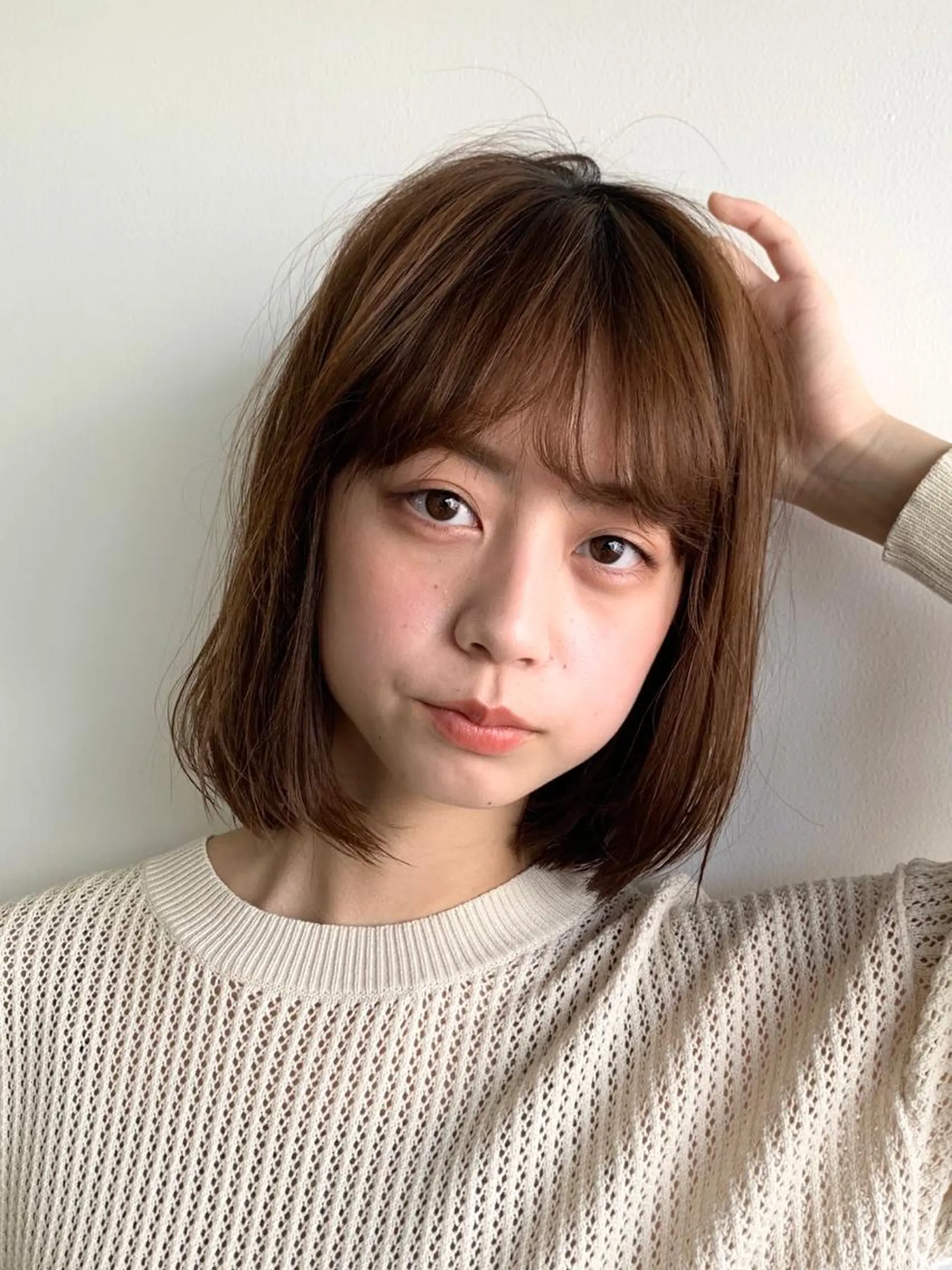 ショート カラー ヘアカラー トリートメント ヘアセット 🌿似合わせ透明感 カラー松本朋幸🌿のヘアスタイル
