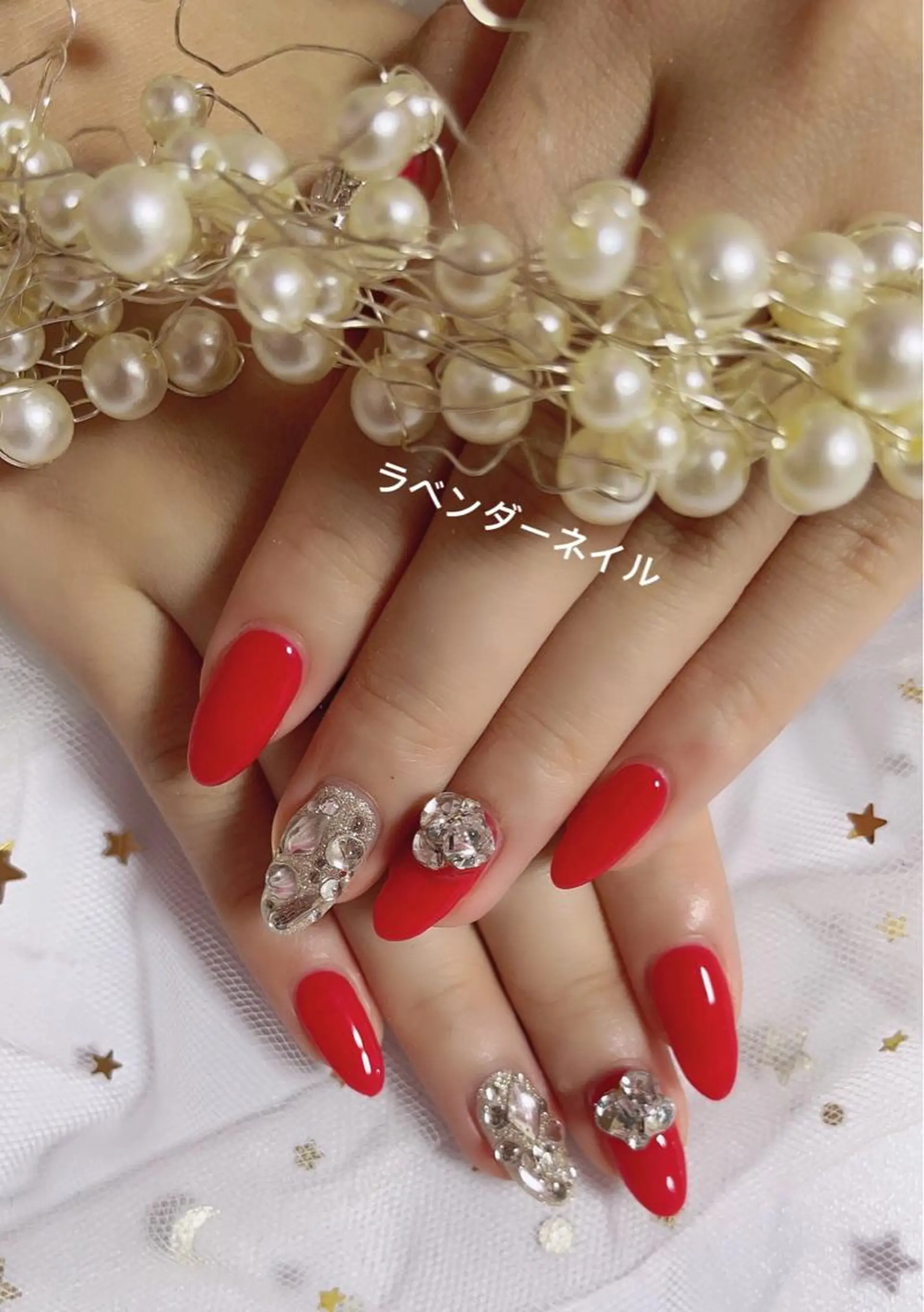 ネイル ラベンダー💖日暮里 ルル💖ネイルのネイルデザイン