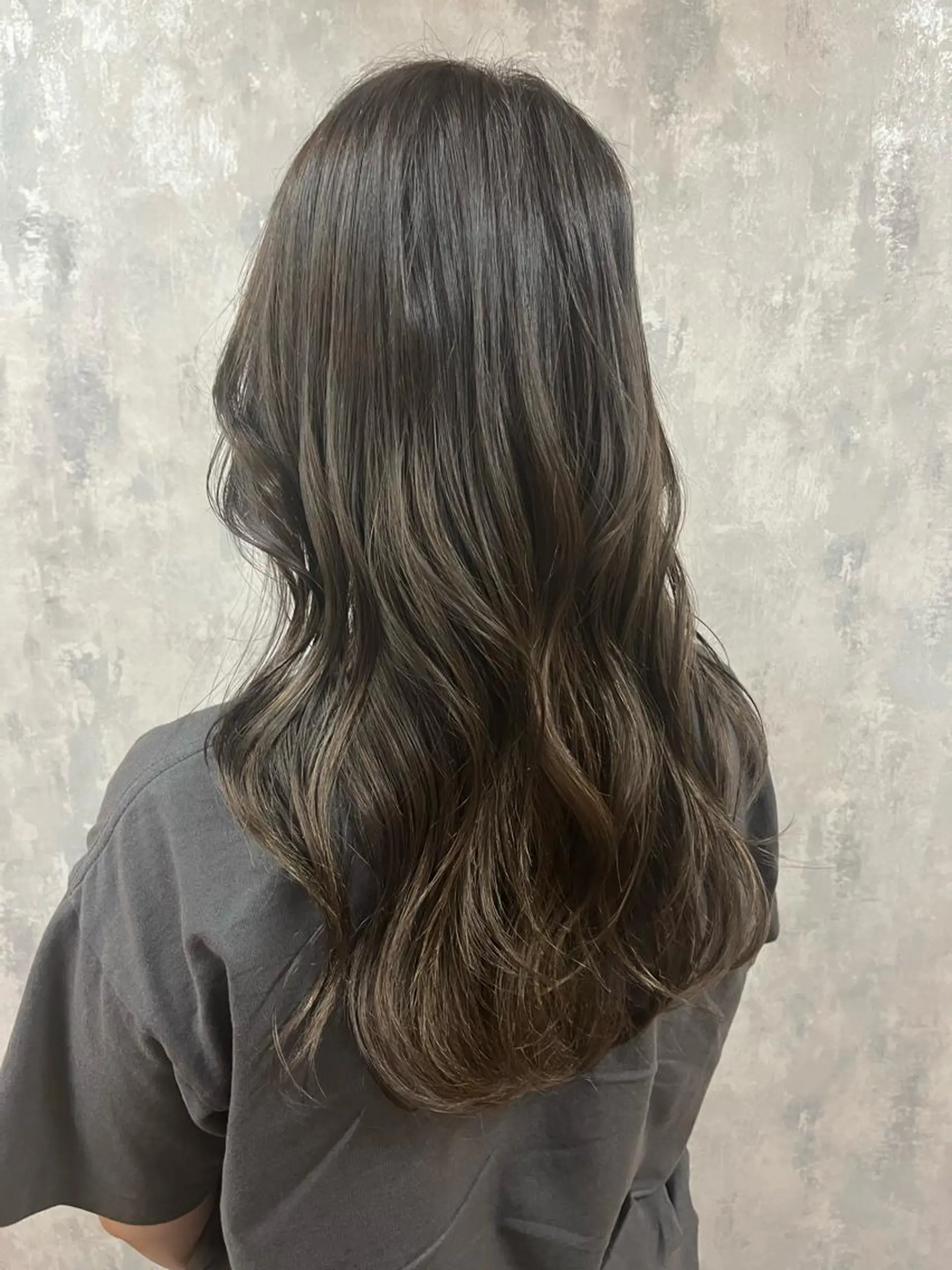 ミディアム カラー 韓国系/ダブルカラー /トグチリンカのヘアスタイル