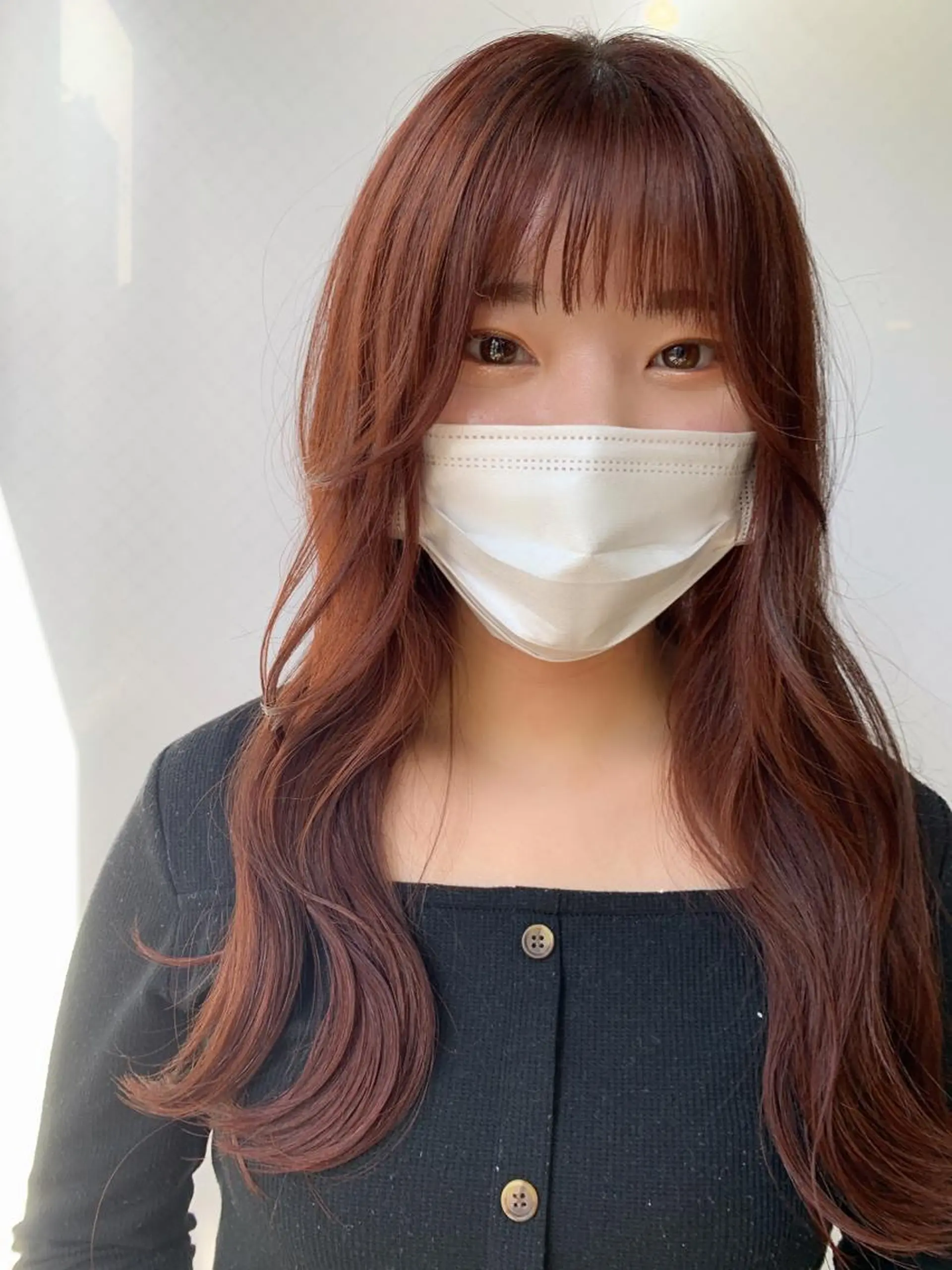 ロング カラー ピンクカラー ヘアカラー トリートメント 🎀taro ブリーチなしカラーのヘアスタイル