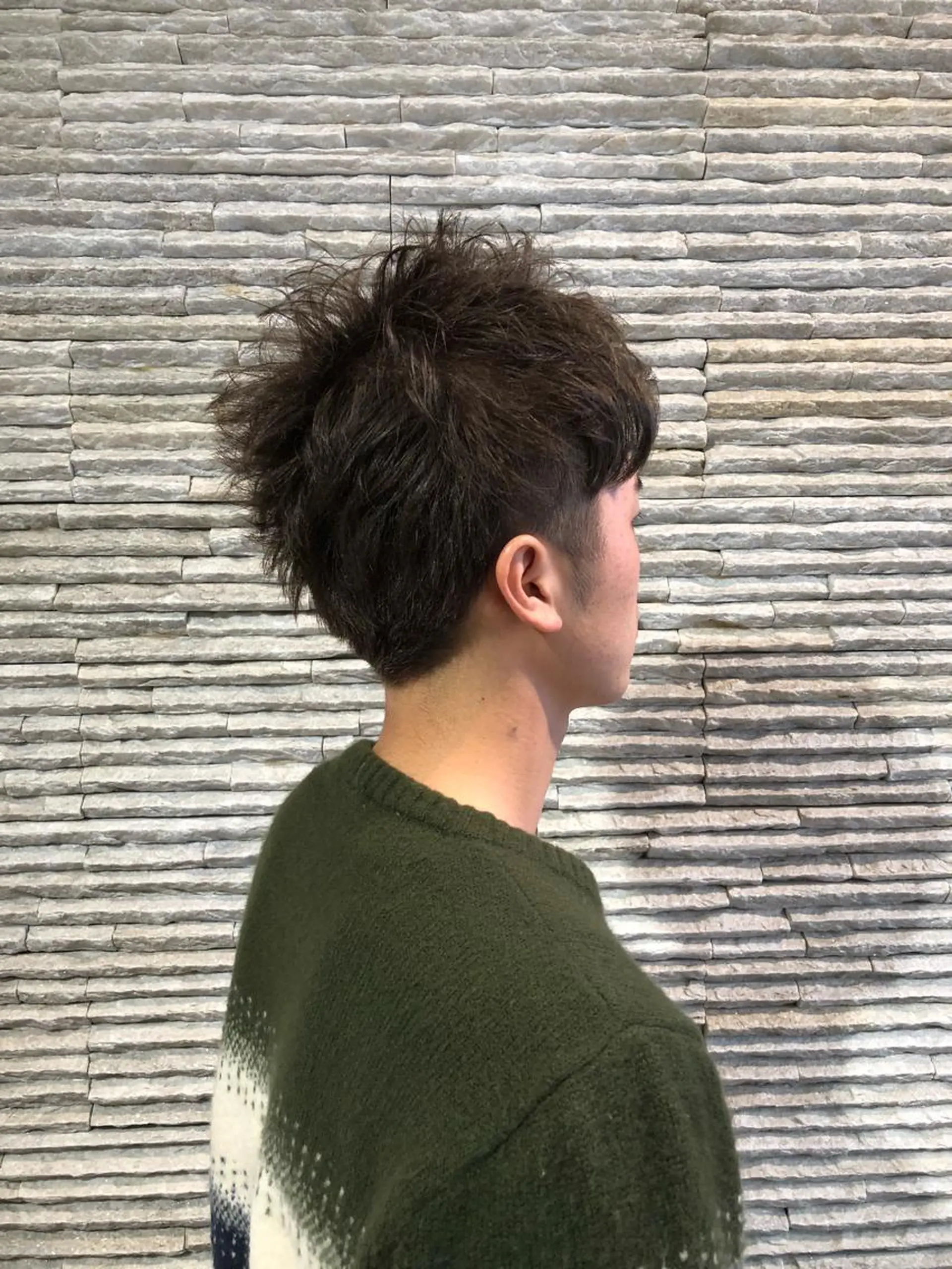 ショート カラー メンズ 嶋田 ゆきのヘアスタイル