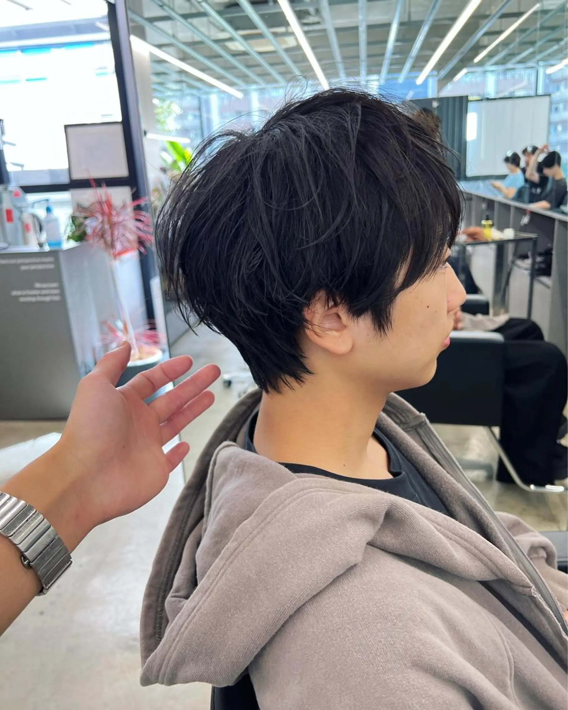 ショート メンズ ハッシュカット カシマハヤトのヘアスタイル
