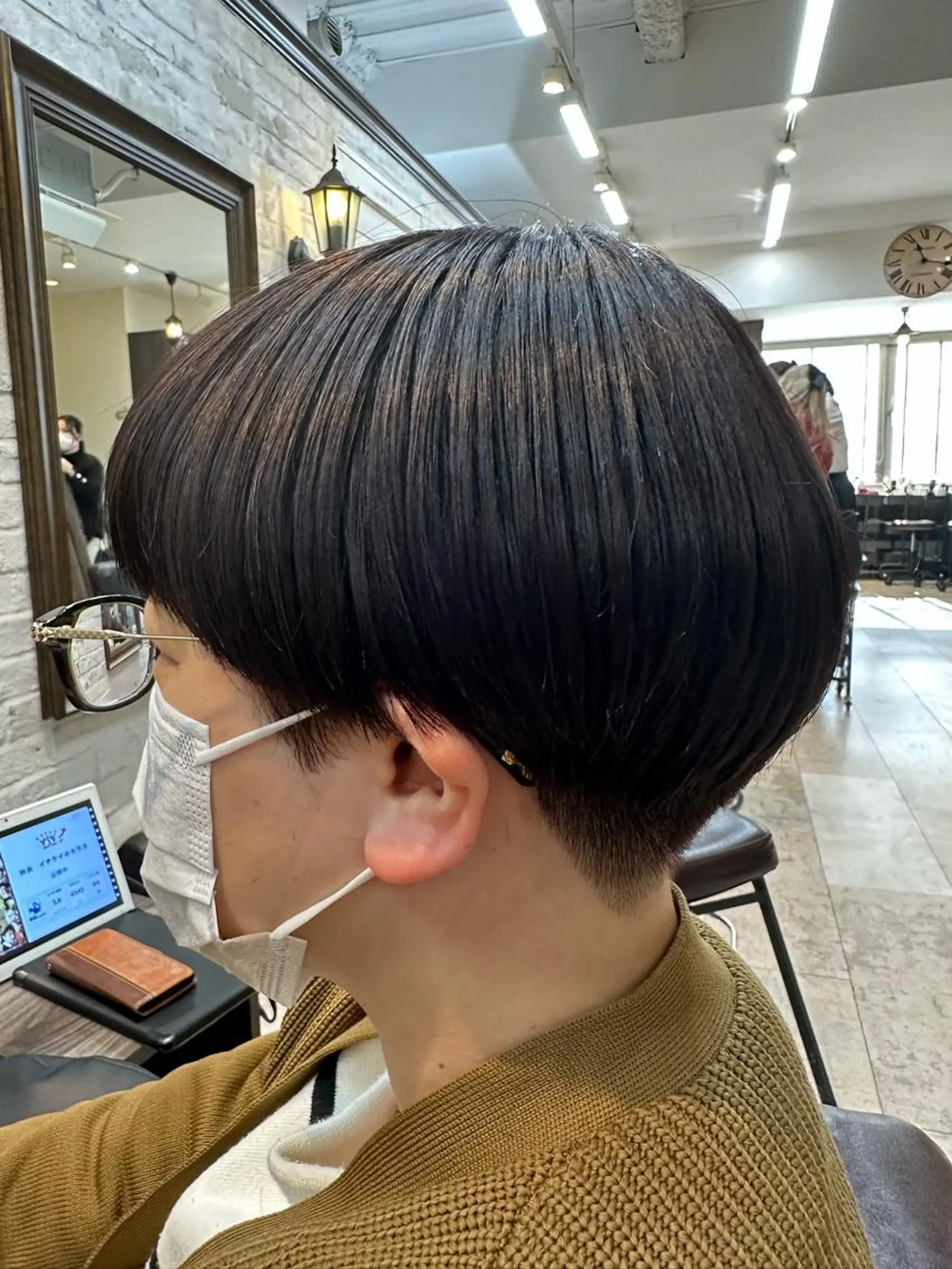 ショート ショートヘア カット トリートメント 池内 章人のヘアスタイル