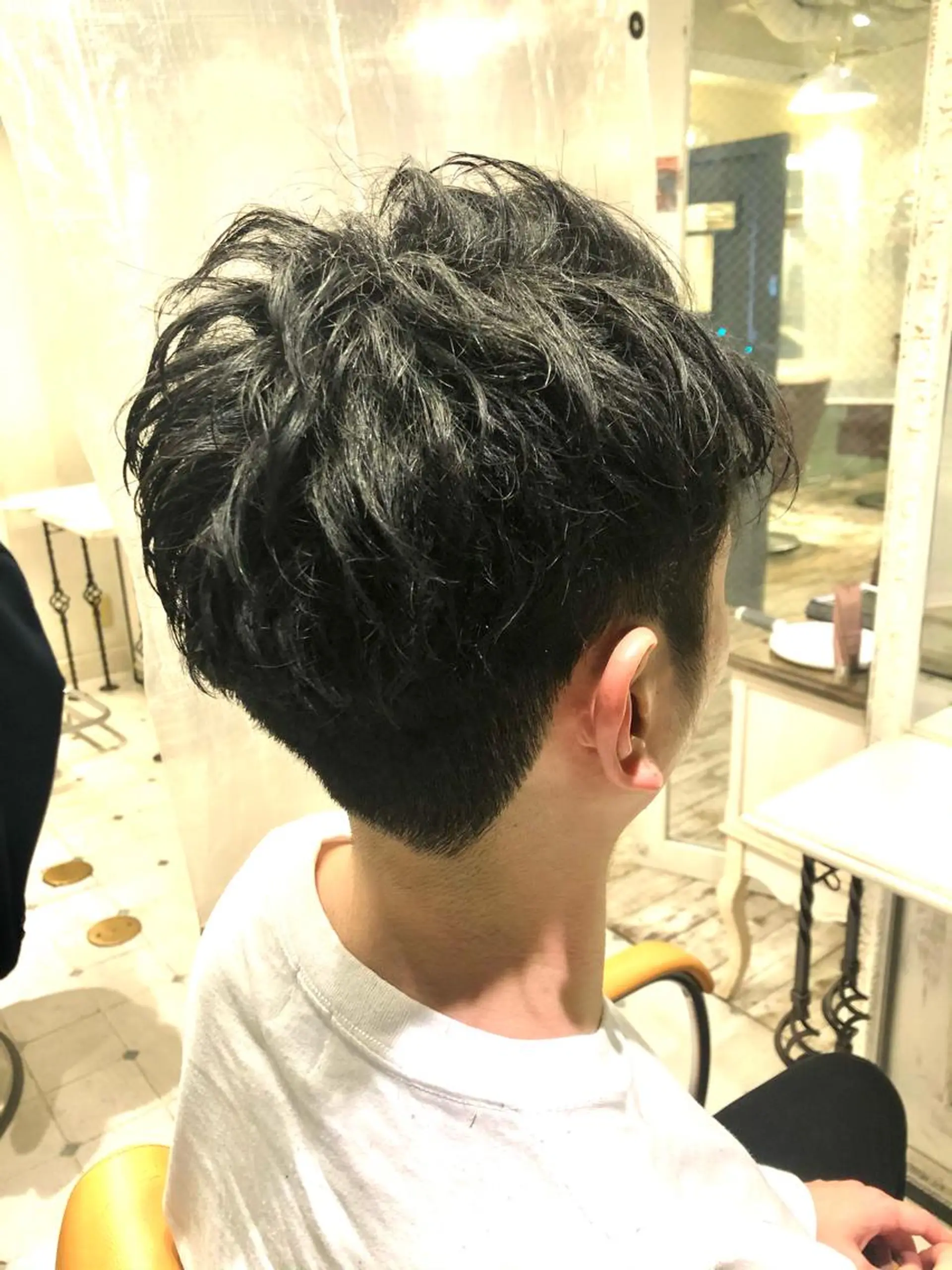 ショート メンズ 岩谷 愛依のヘアスタイル