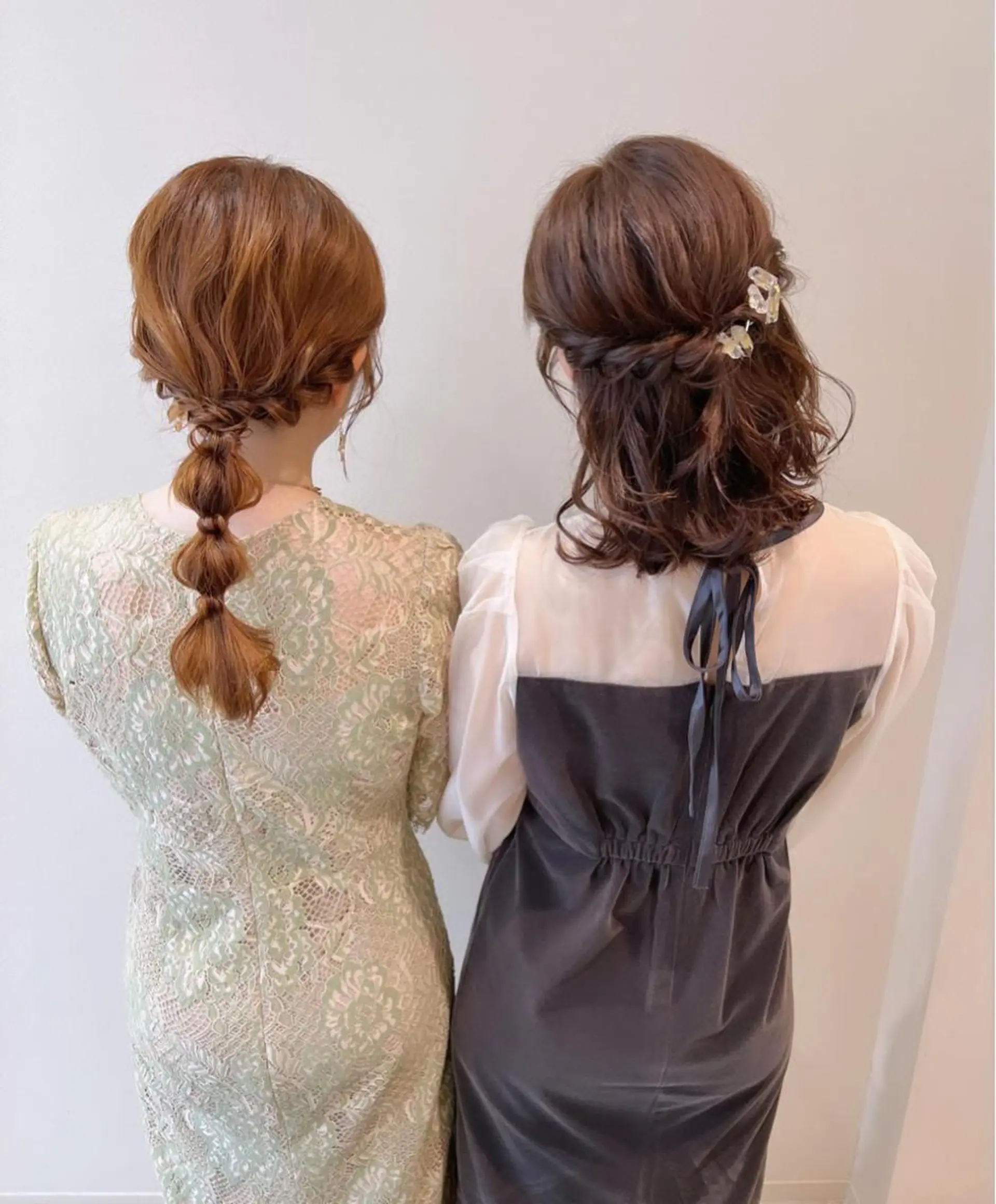 ロング ヘアアレンジ ヘアセット THINK SHOP sakiのヘアスタイル