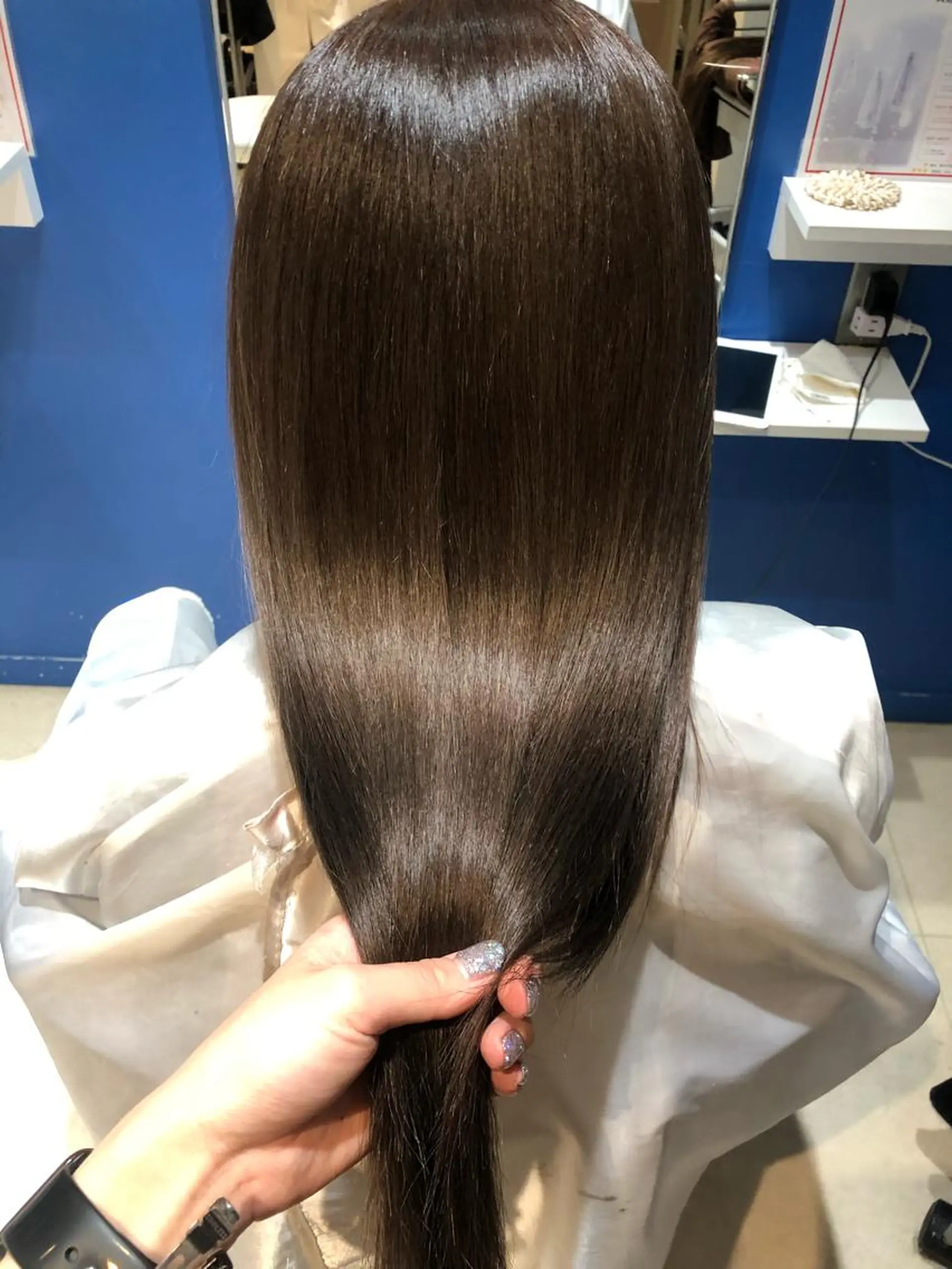 ロング カラー ヘアカラー トリートメント ヘッドスパ 🧡艶髪ちゅるん髪 🫧🧡YUKI❄️のヘアスタイル