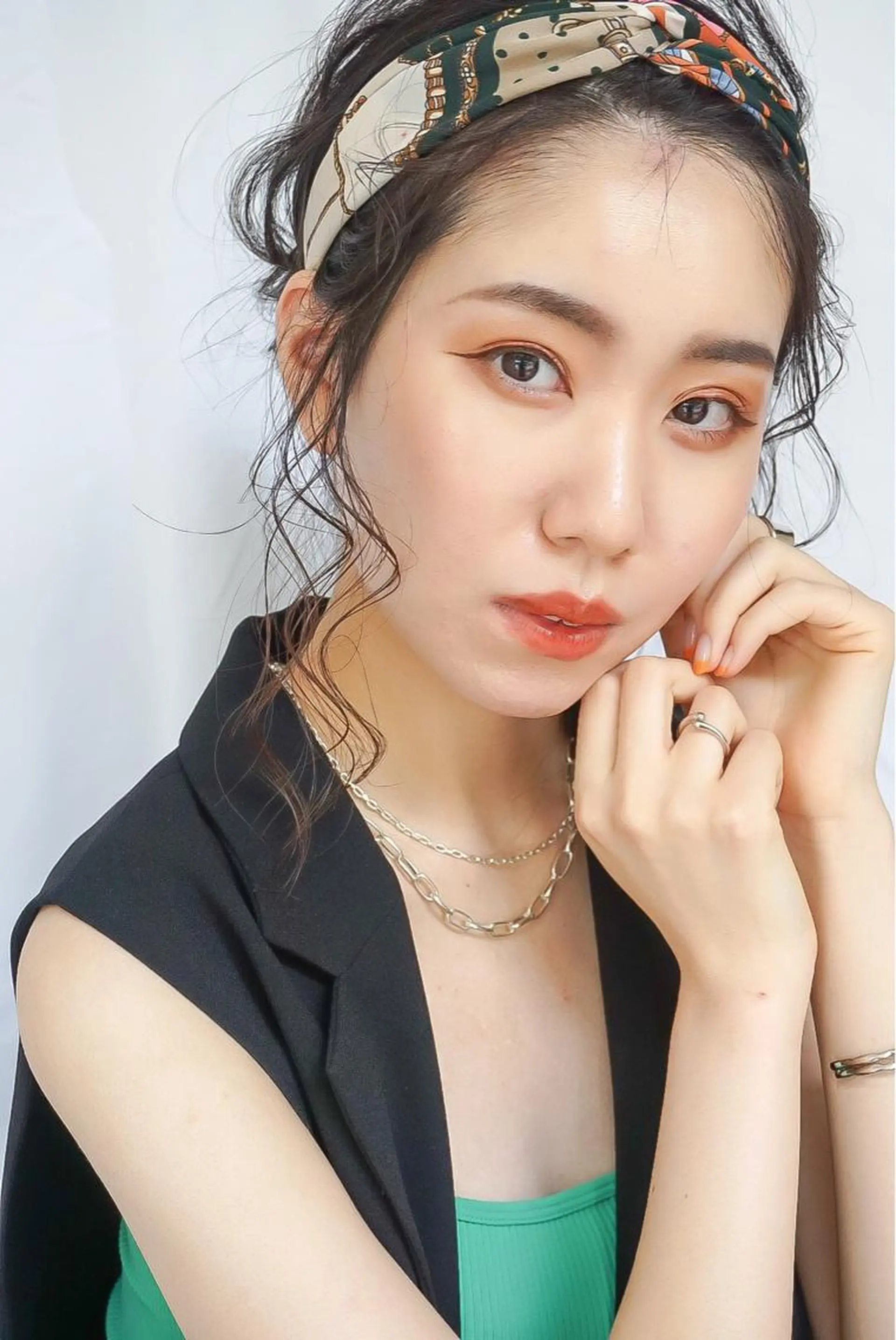 ミディアム ヘアアレンジ ミディアムレイヤー レイヤーカット SHANTi 飯塚 ヘアセット/髪質改善のヘアスタイル