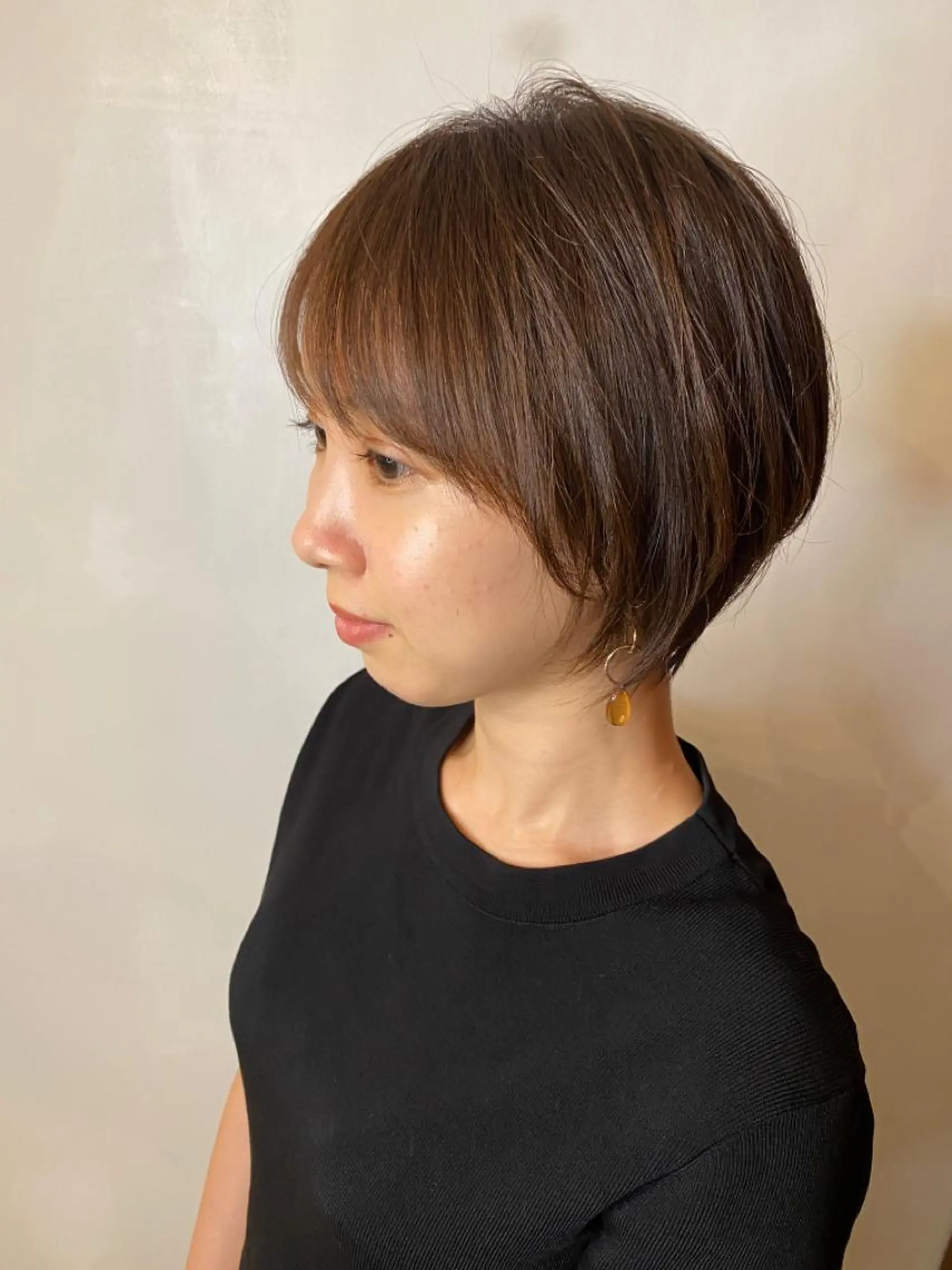 ショート 藤田 遼のヘアスタイル