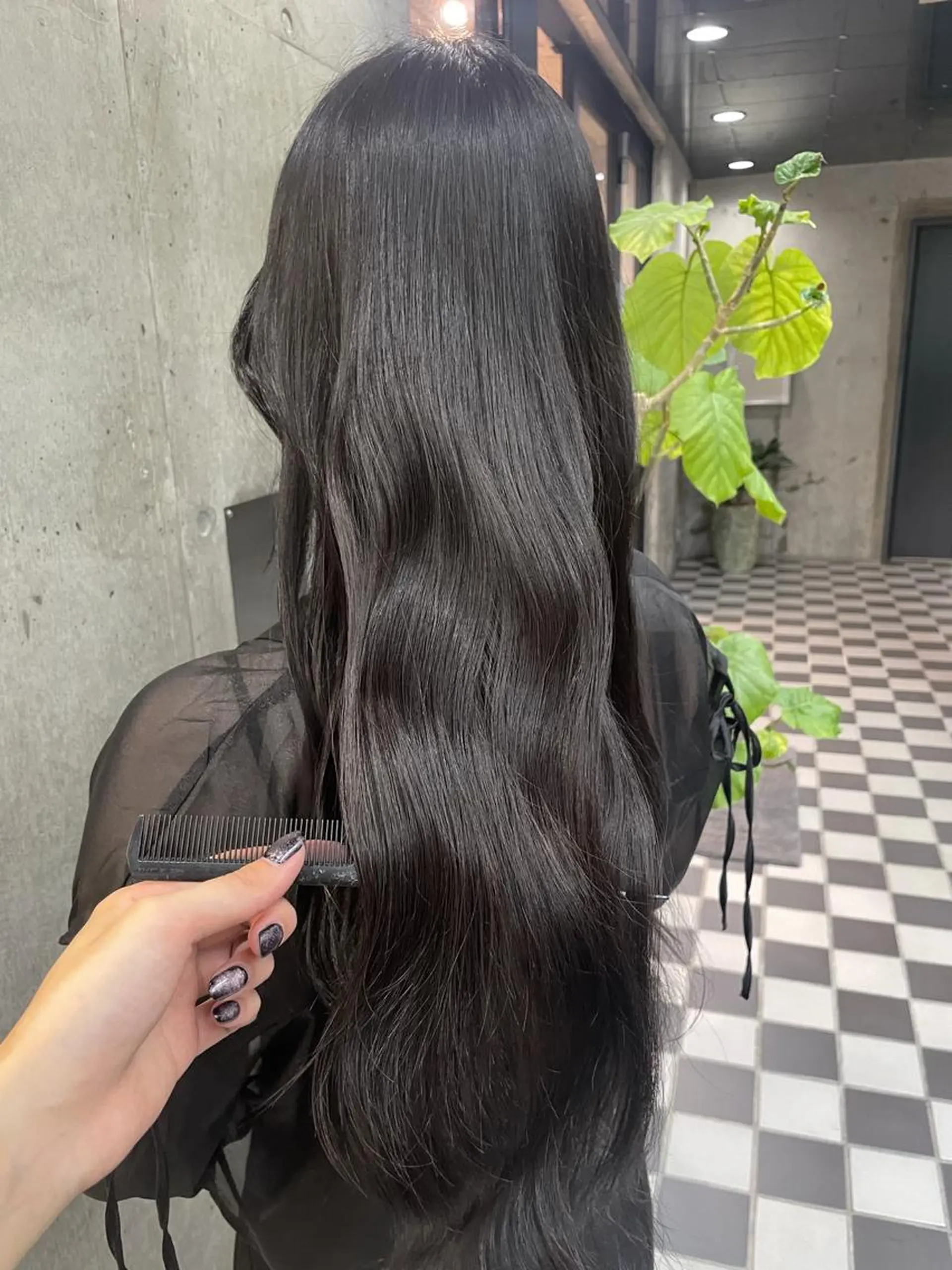 ロング 🫧ハイライトカラー 🫧 𝓜𝓘𝓤のヘアスタイル