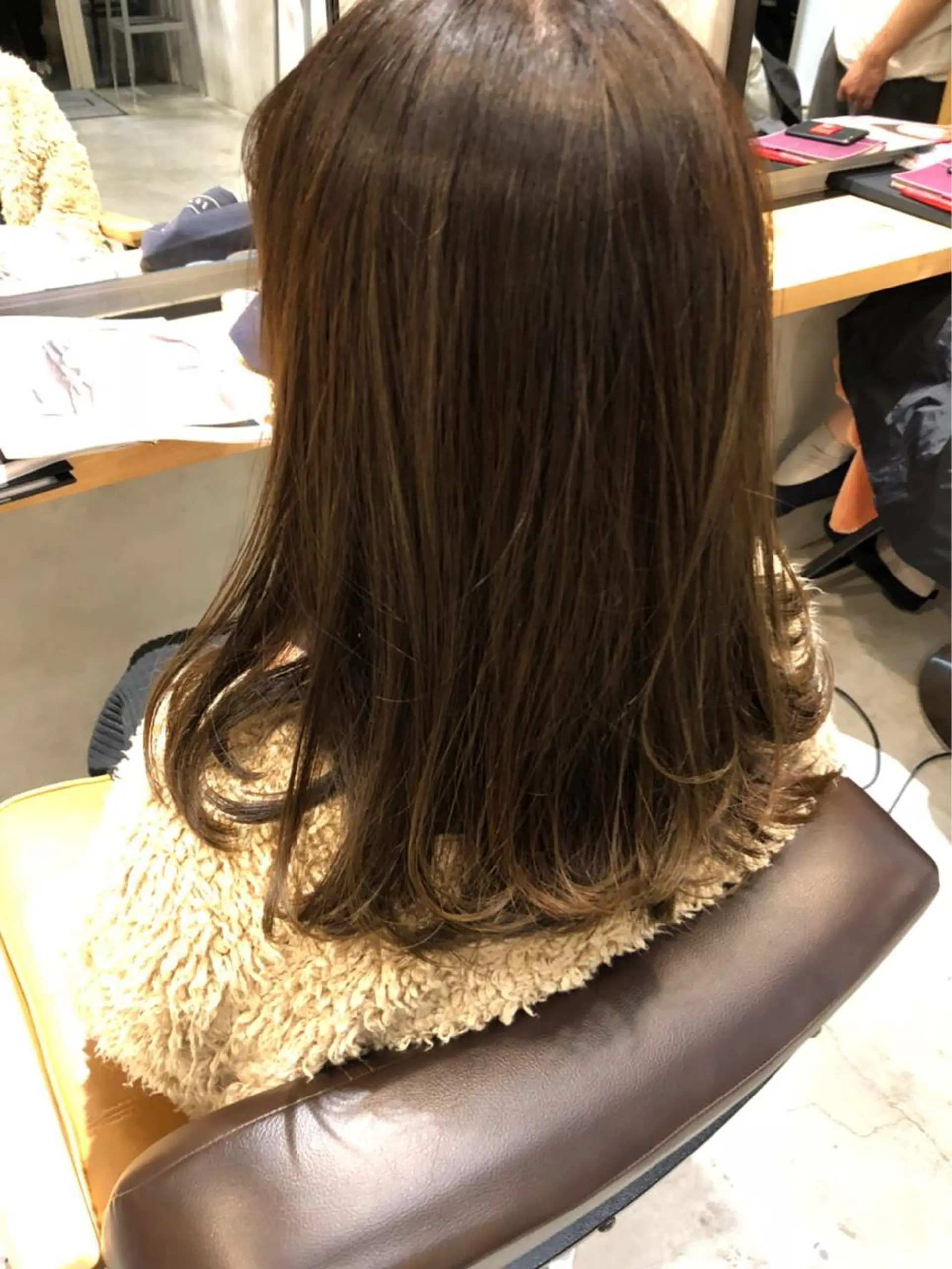 ミディアム 🟩くすみカラー/ボ ブ/ショート/大司のヘアスタイル