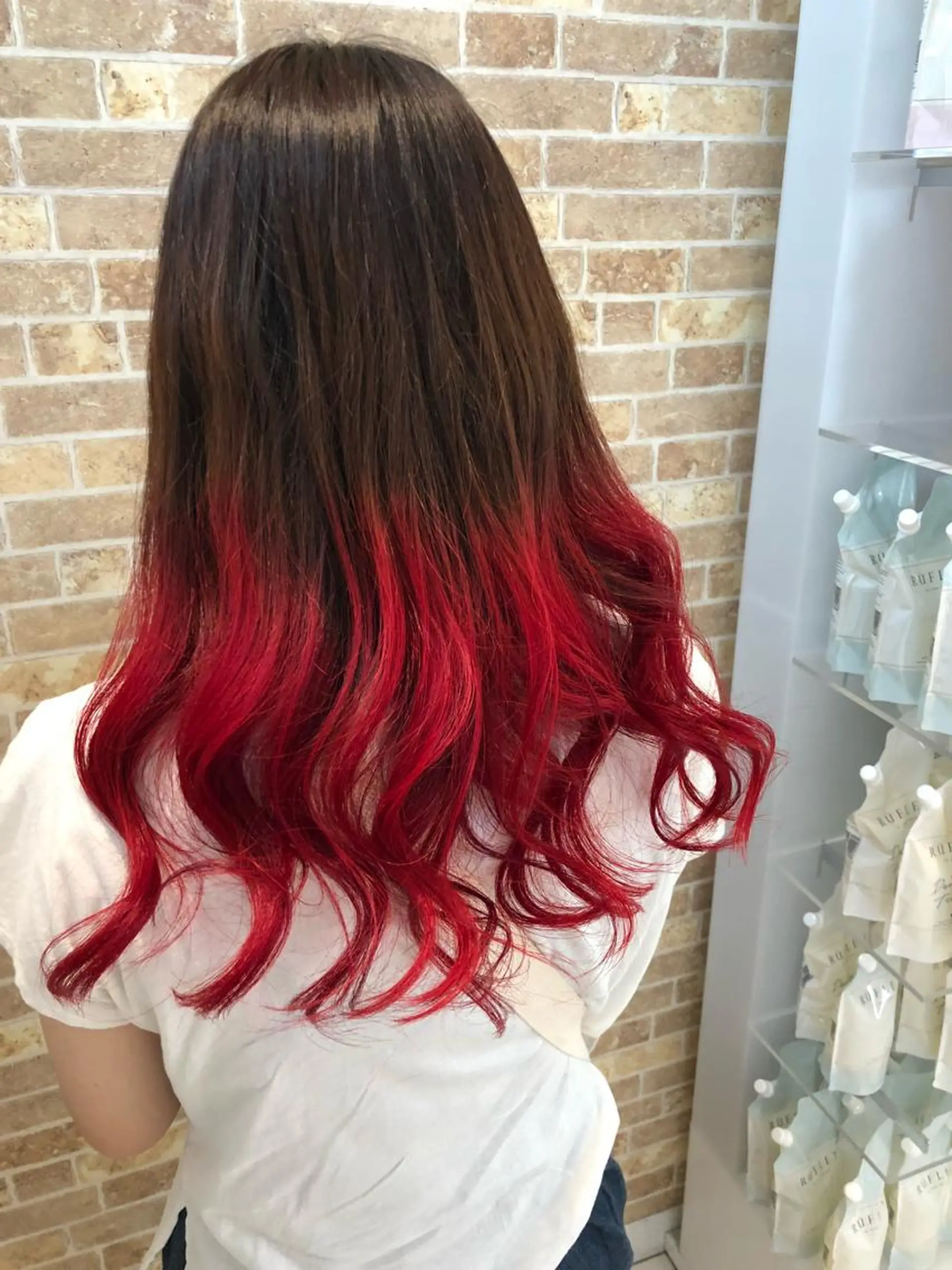 ロング 福元 保雄のヘアスタイル