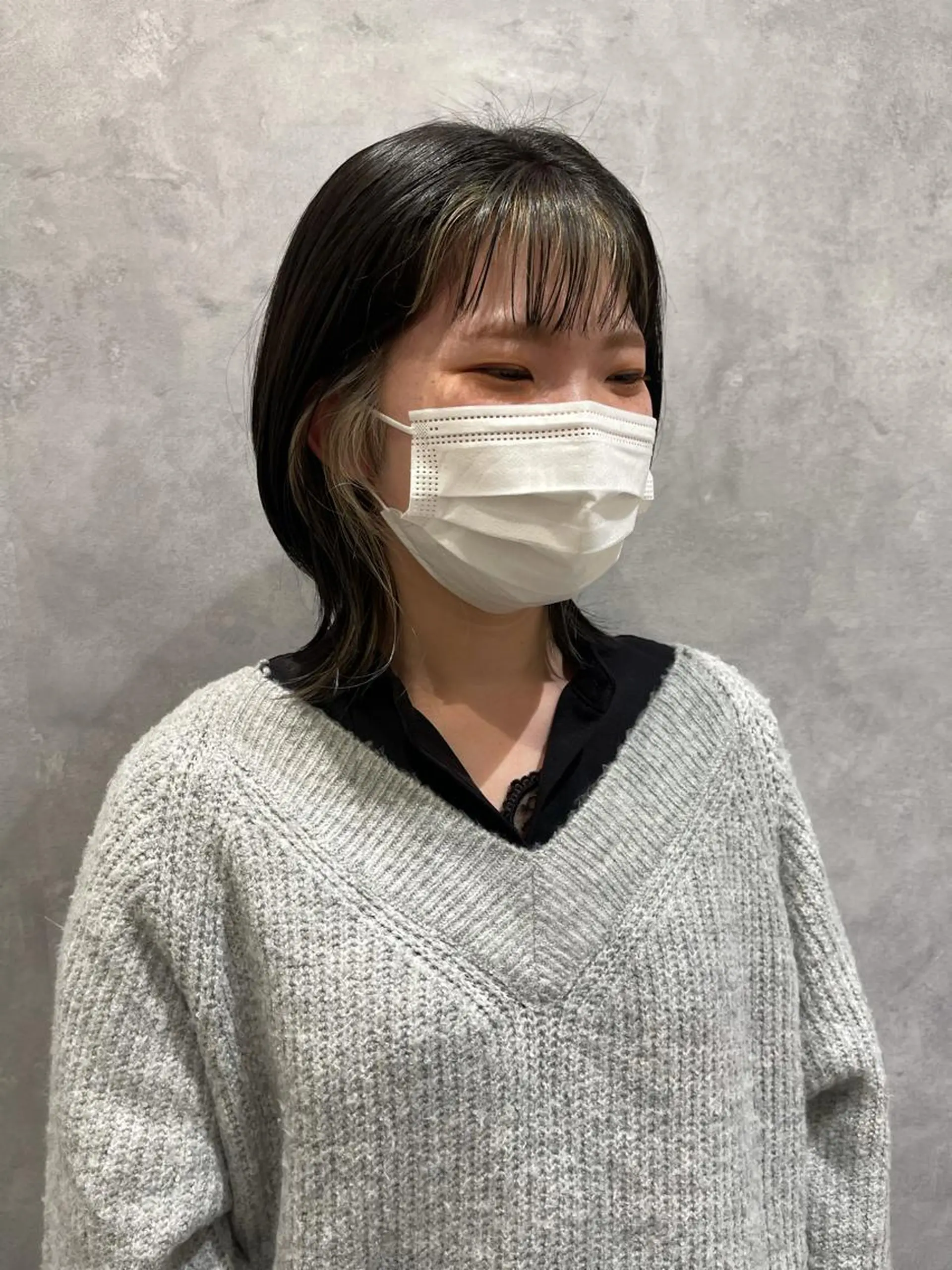 ミディアム カラー ブリーチ インナーカラー ヘアスタイルは 『キーちゃん』に！のヘアスタイル