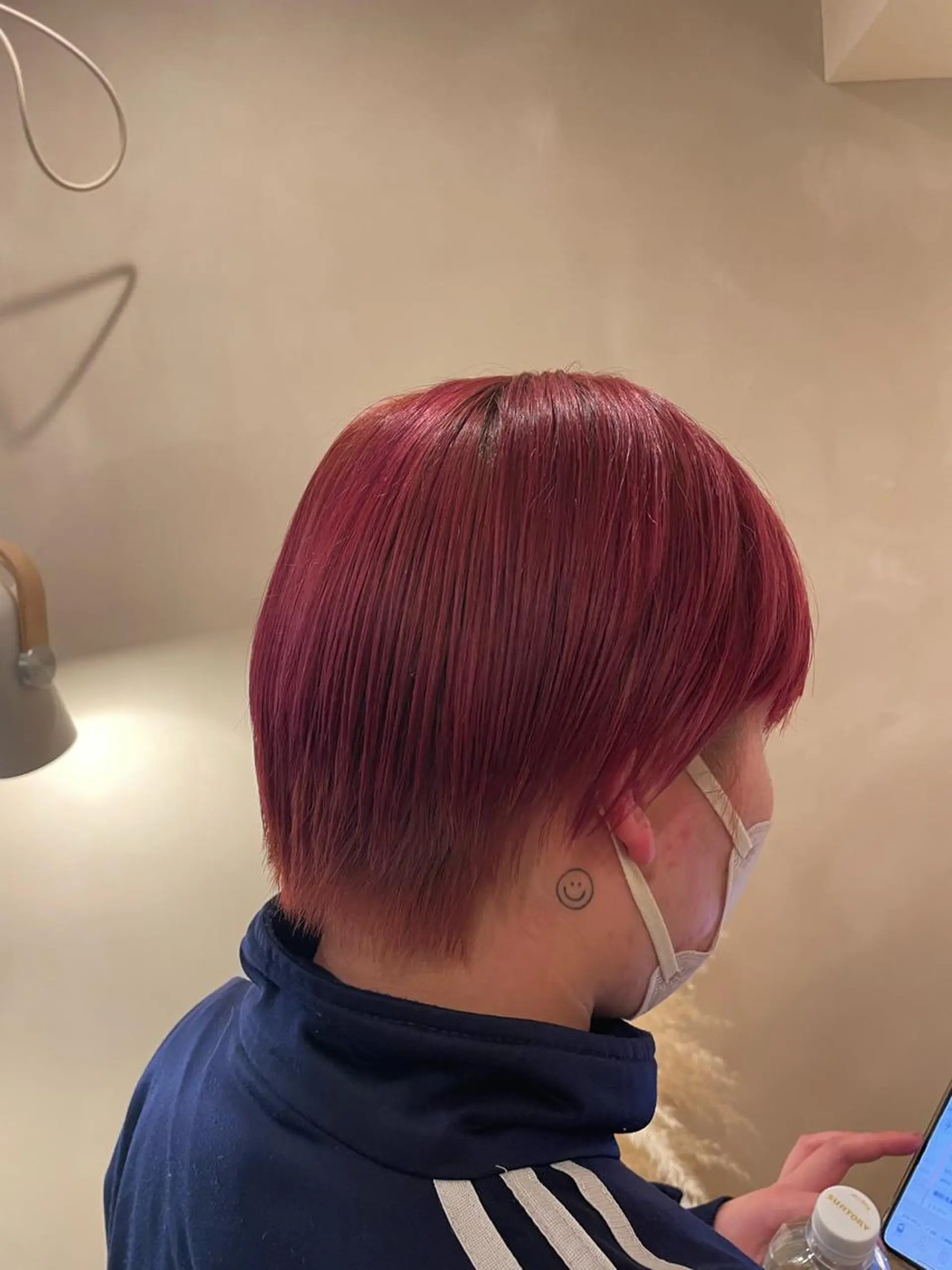 カラー シンバヒナノ/パーマ レイヤー/髪質改善のヘアスタイル