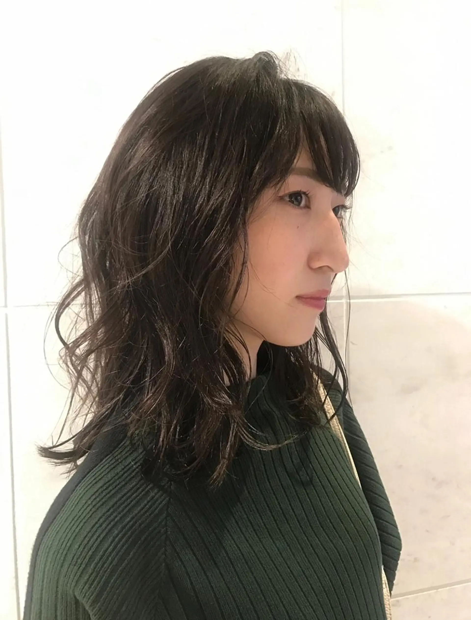 ミディアム カット トリートメント 立石 タテイシのヘアスタイル