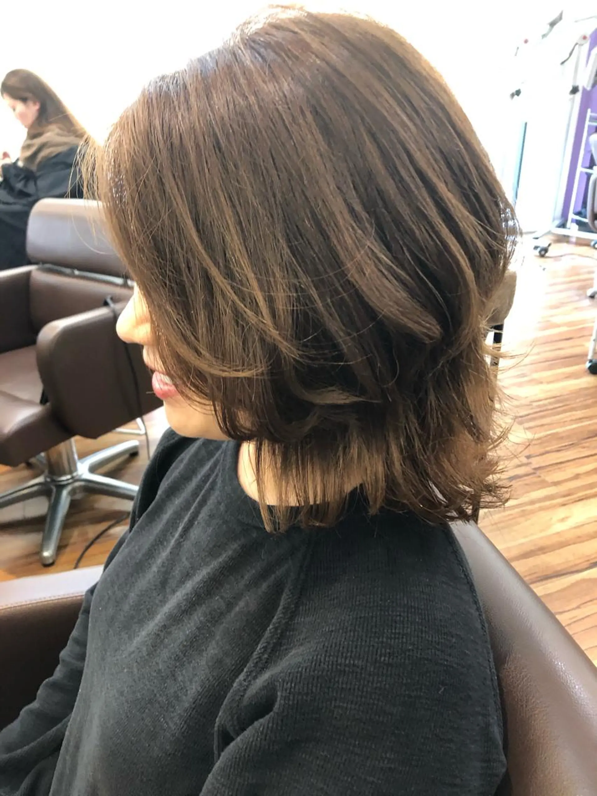 ミディアム カラー Well's TAIGAのヘアスタイル