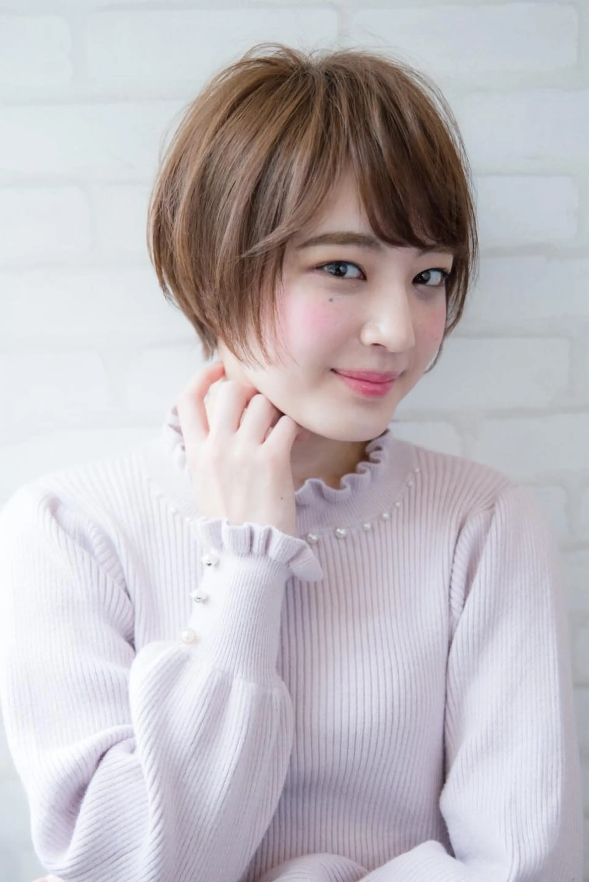 ショート ヘアカラー 高橋 一矢のヘアスタイル