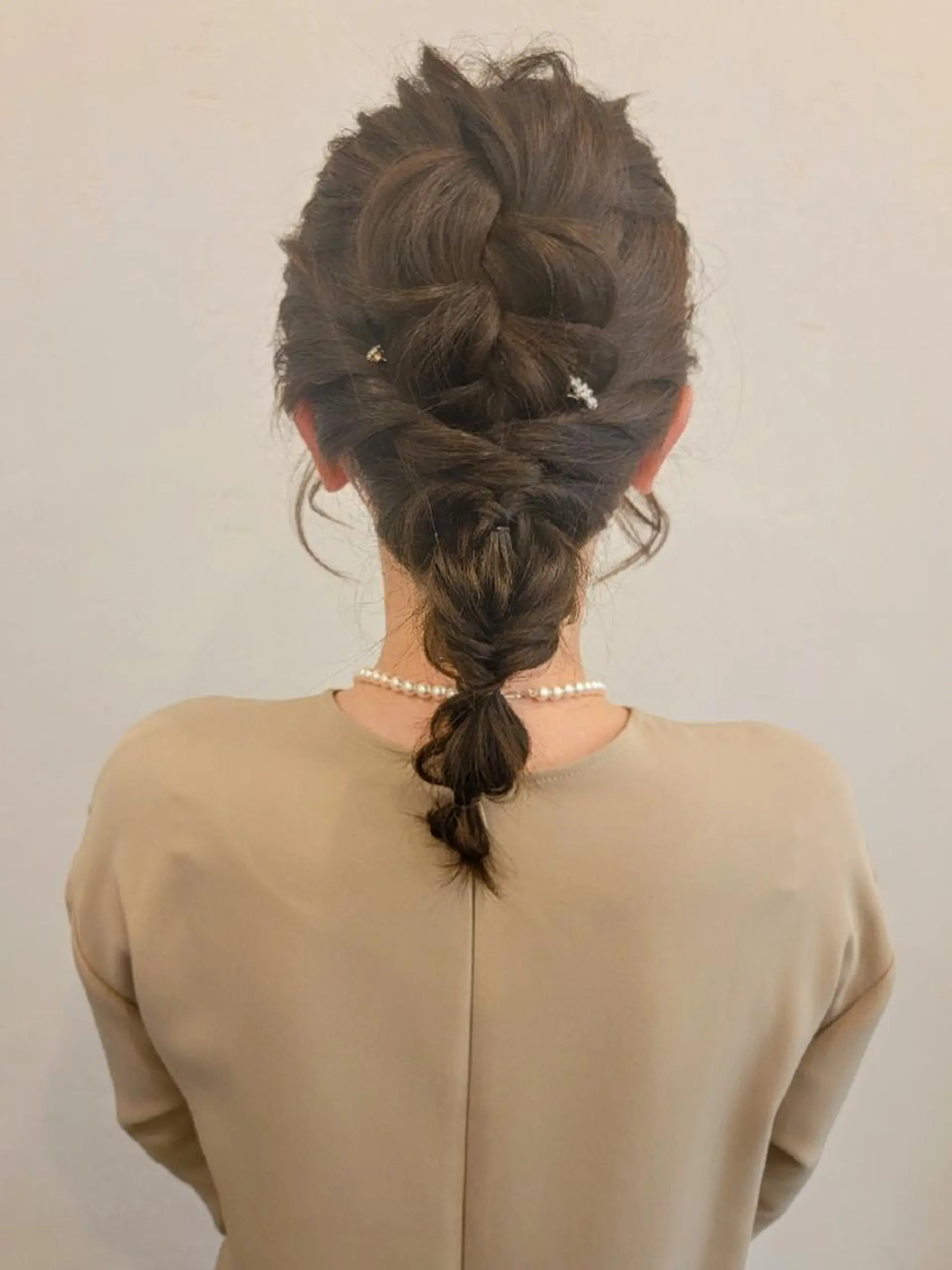 ヘアアレンジ 浜田りほ Luxbe 博多バスターミナルのヘアスタイル