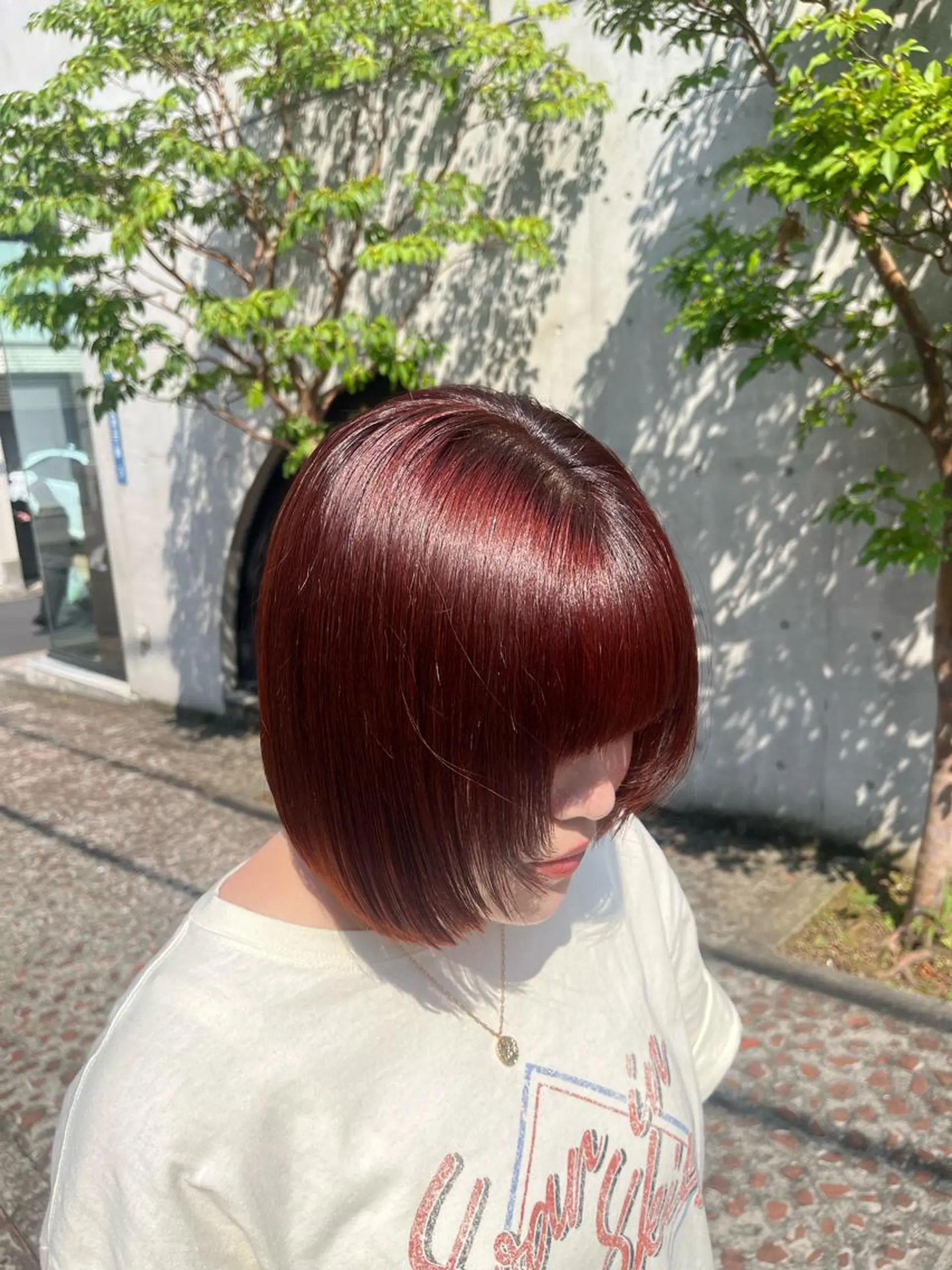 ショート カラー 松本優香/ボブ/ダ ブルカラー/髪質改善のヘアスタイル