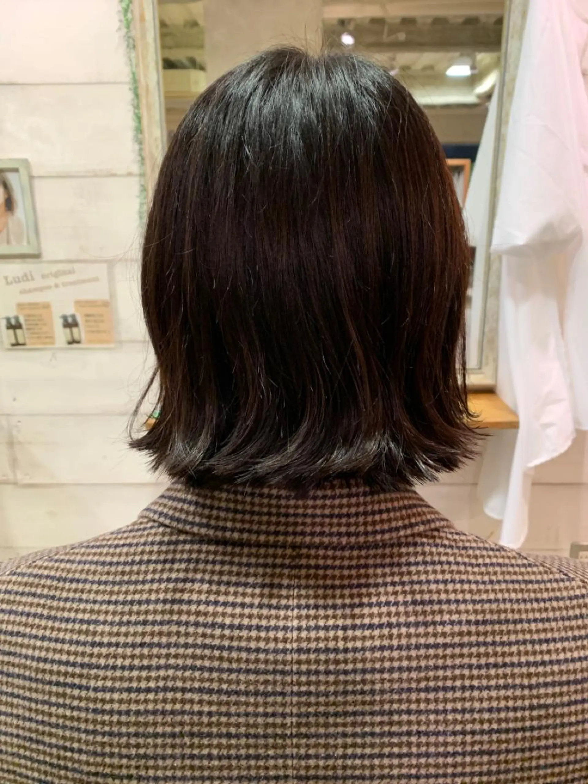 ショート 切りっぱなしボブ ボブ 岸本 桂輝のヘアスタイル