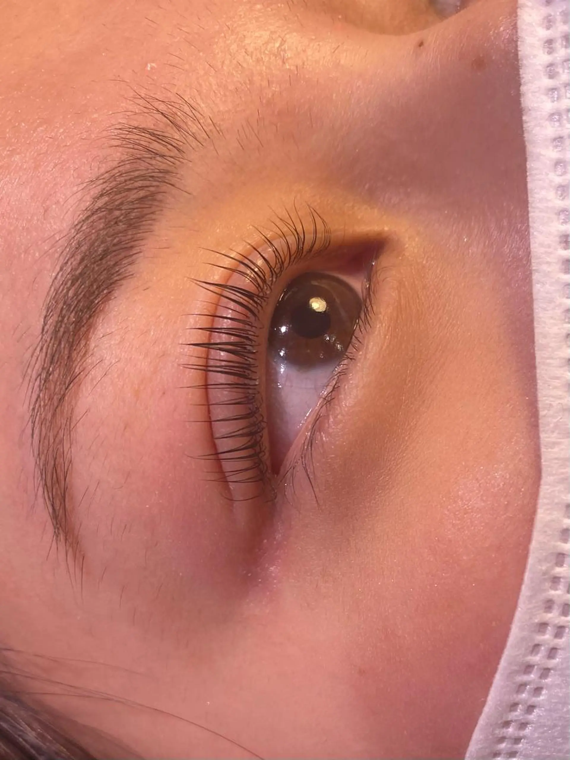 マツエク・マツパ パリジェンヌラッシュリフト かわの ももな 💜ྀིのヘアスタイル