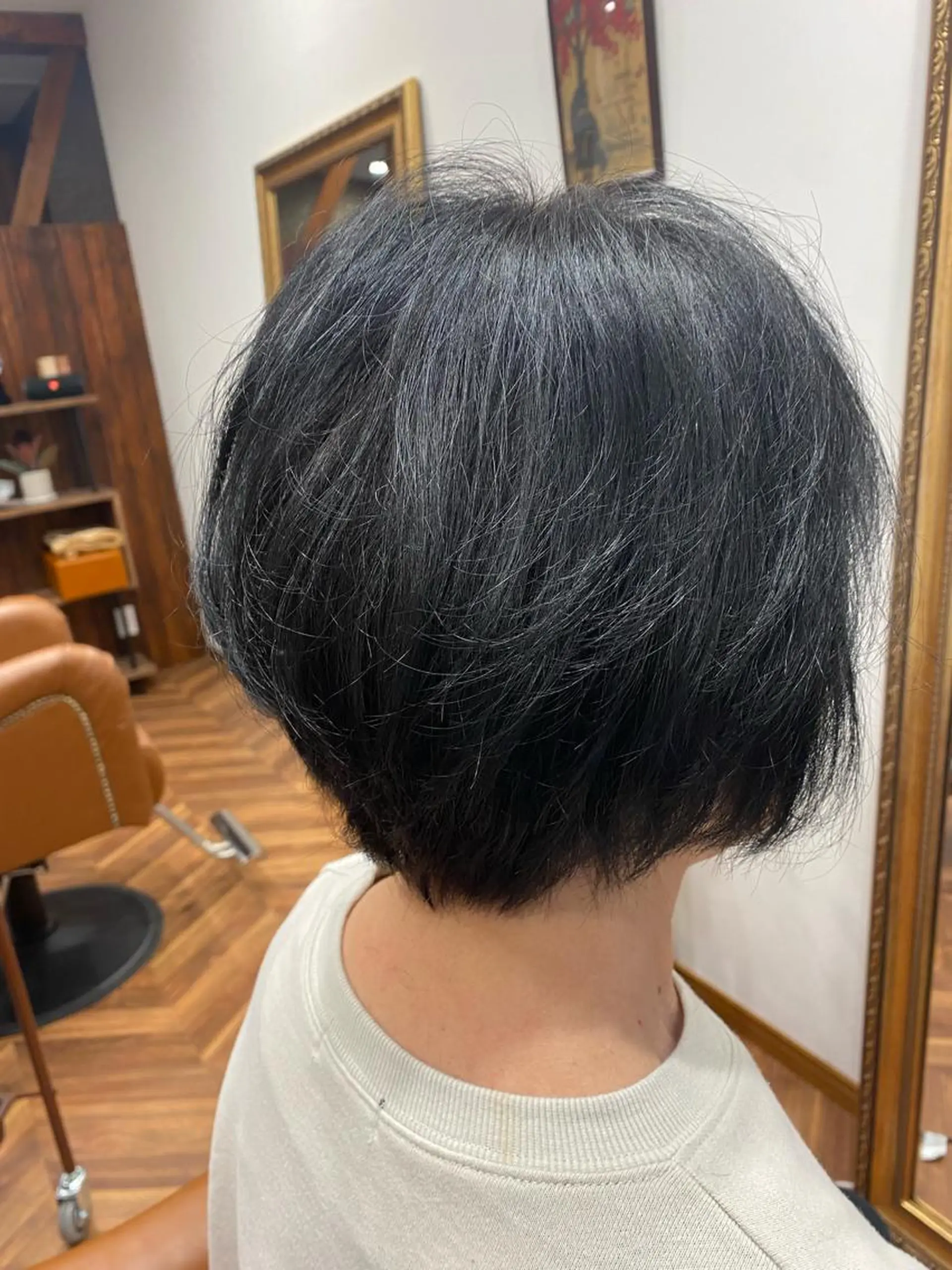 ショート カラー 【似合わせカット 】🦋岩崎 美保🐾のヘアスタイル