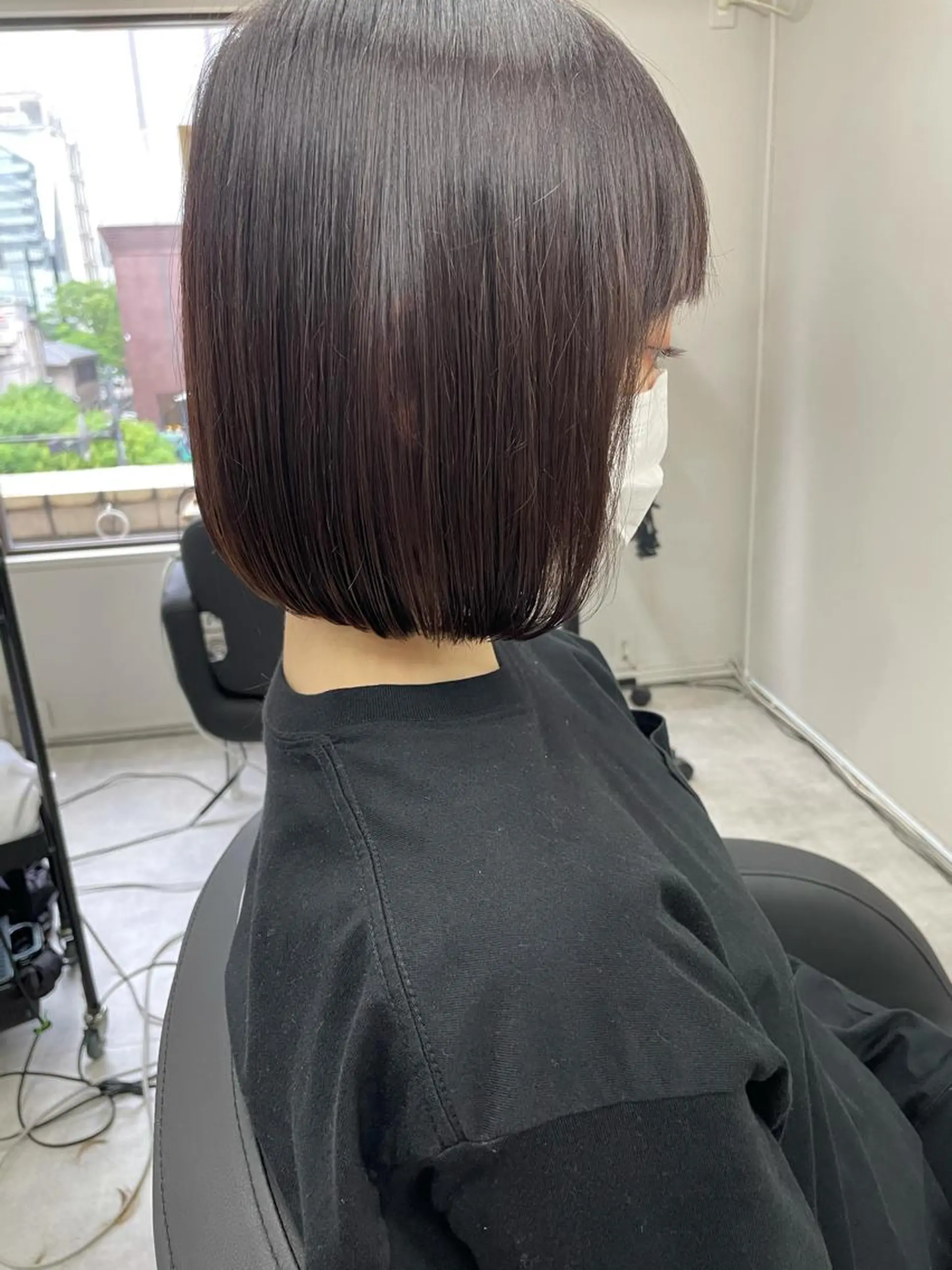 ショート ボブ 窪田 椋介のヘアスタイル