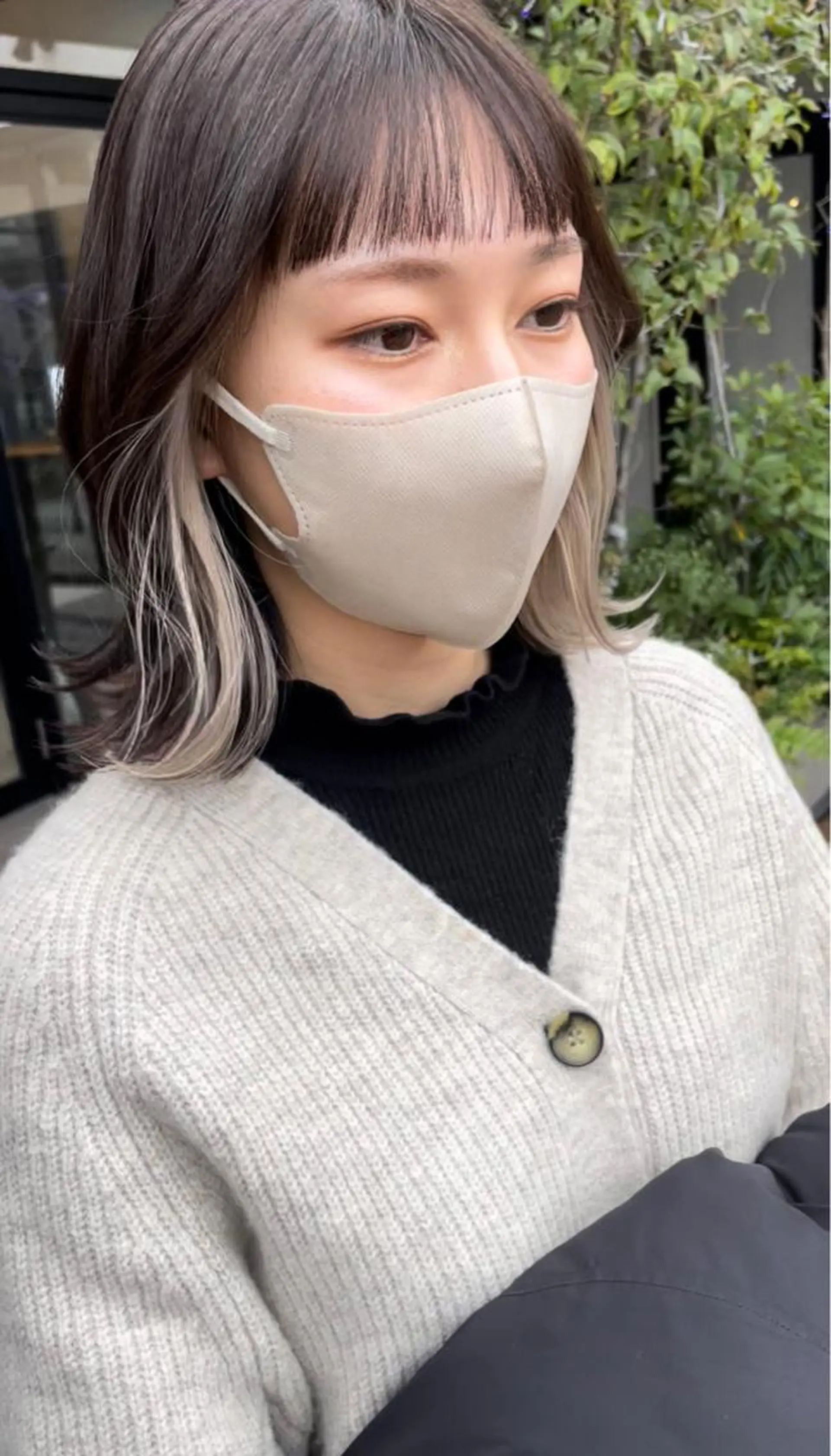 ショート カラー ブリーチ インナーカラー クドウレイ fifth渋谷のヘアスタイル