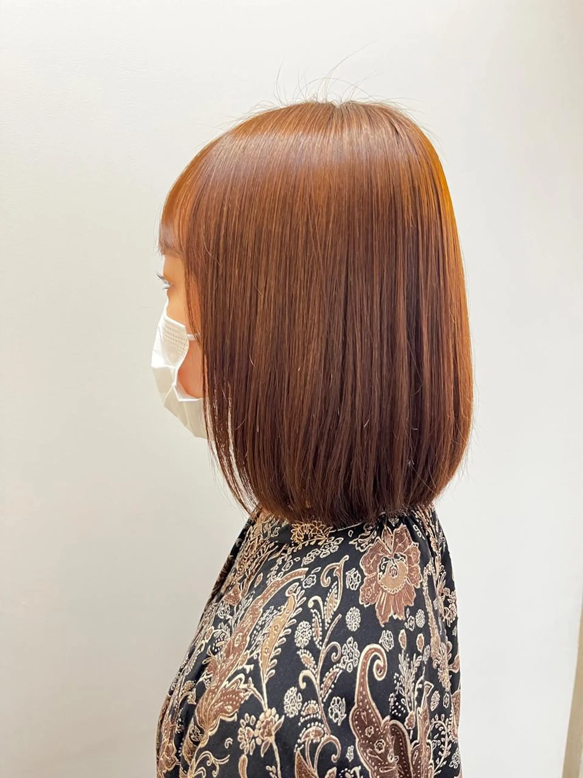 ミディアム ボブ TEMIL HAIR 《まお》のヘアスタイル